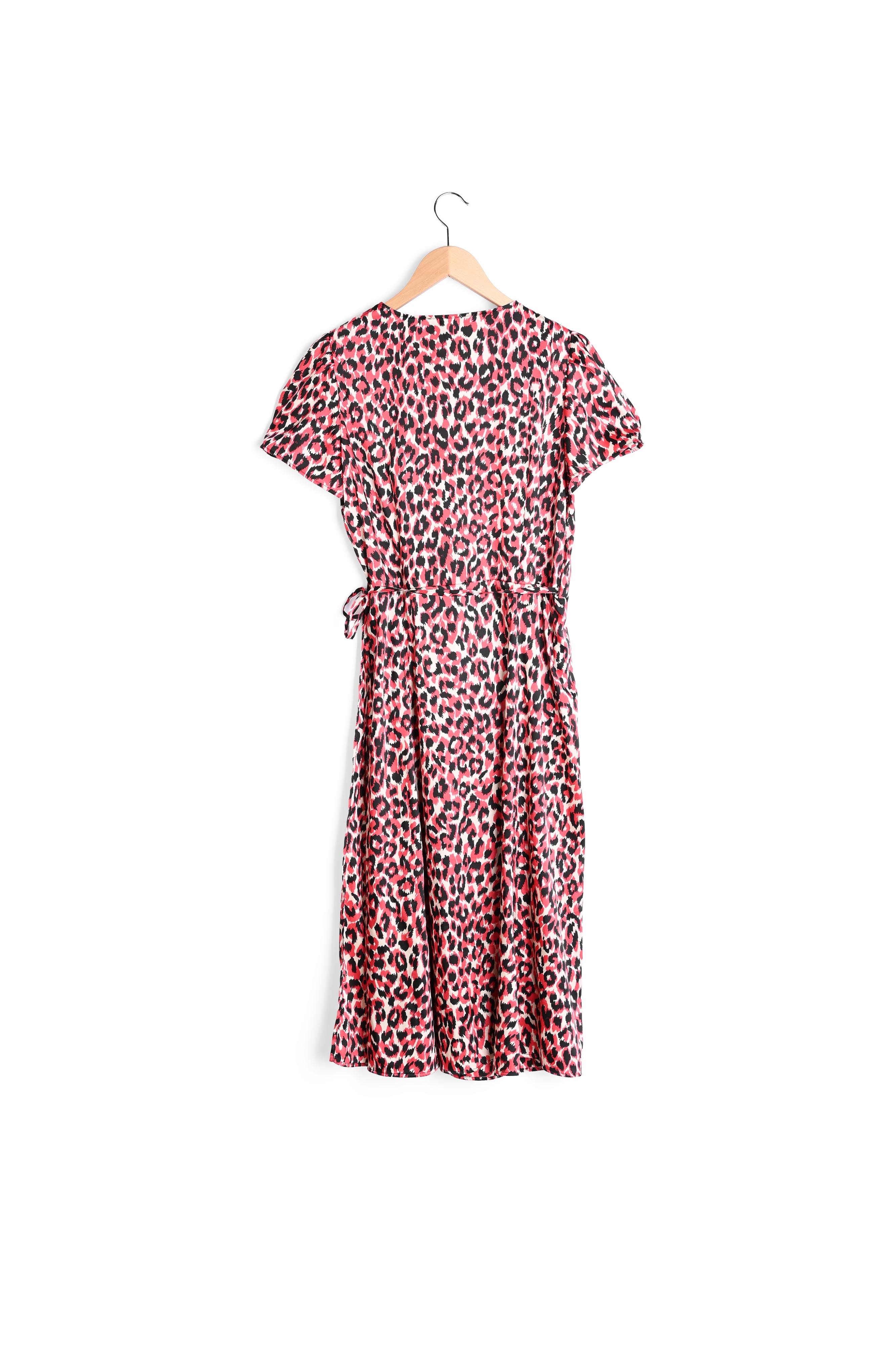 SARA - Robe portefeuille à imprimé léopard Gerard Darel seconde main photo 2