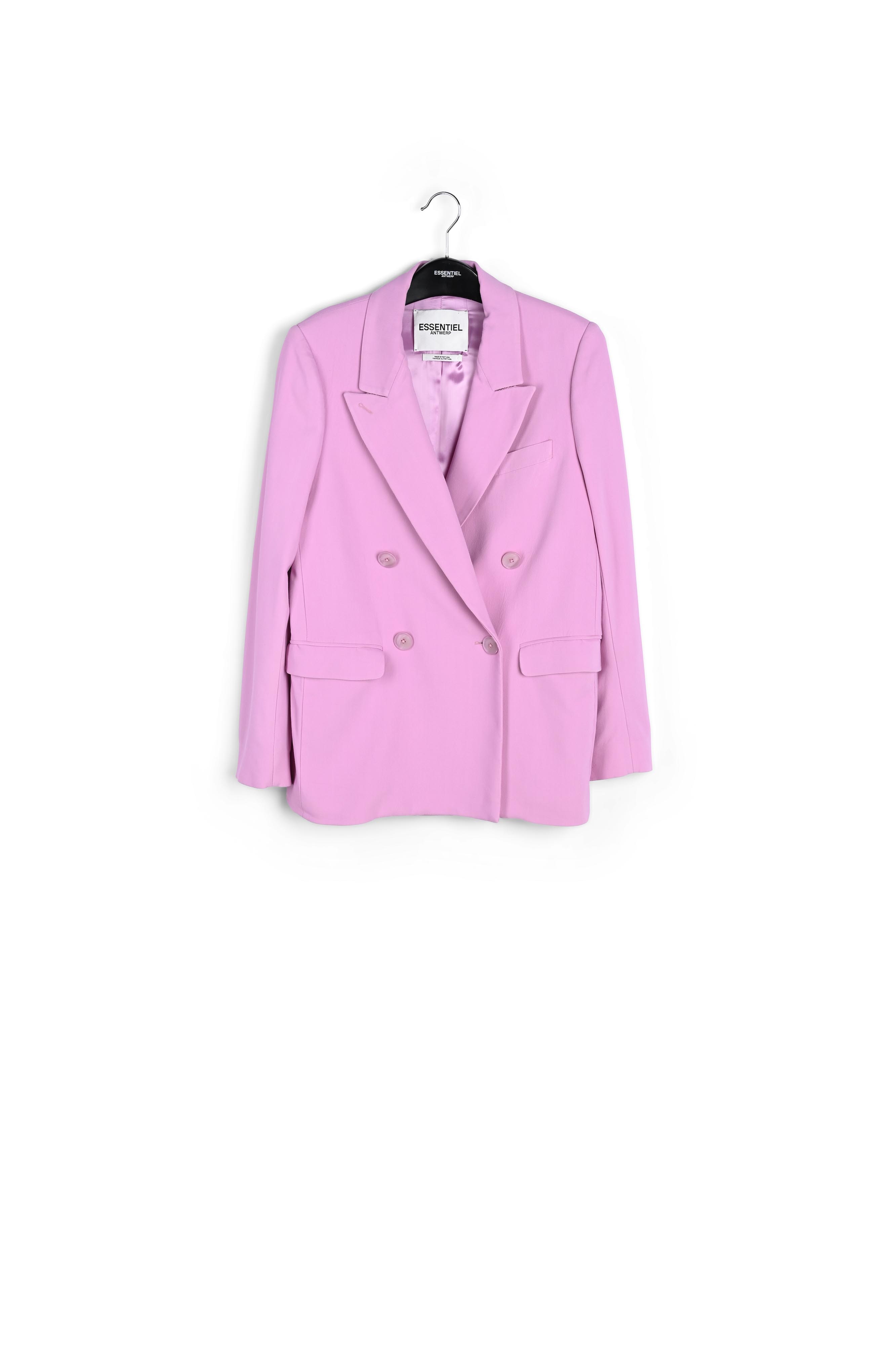 Veste croisée oversize rose RE—SSENTIEL seconde main photo 1