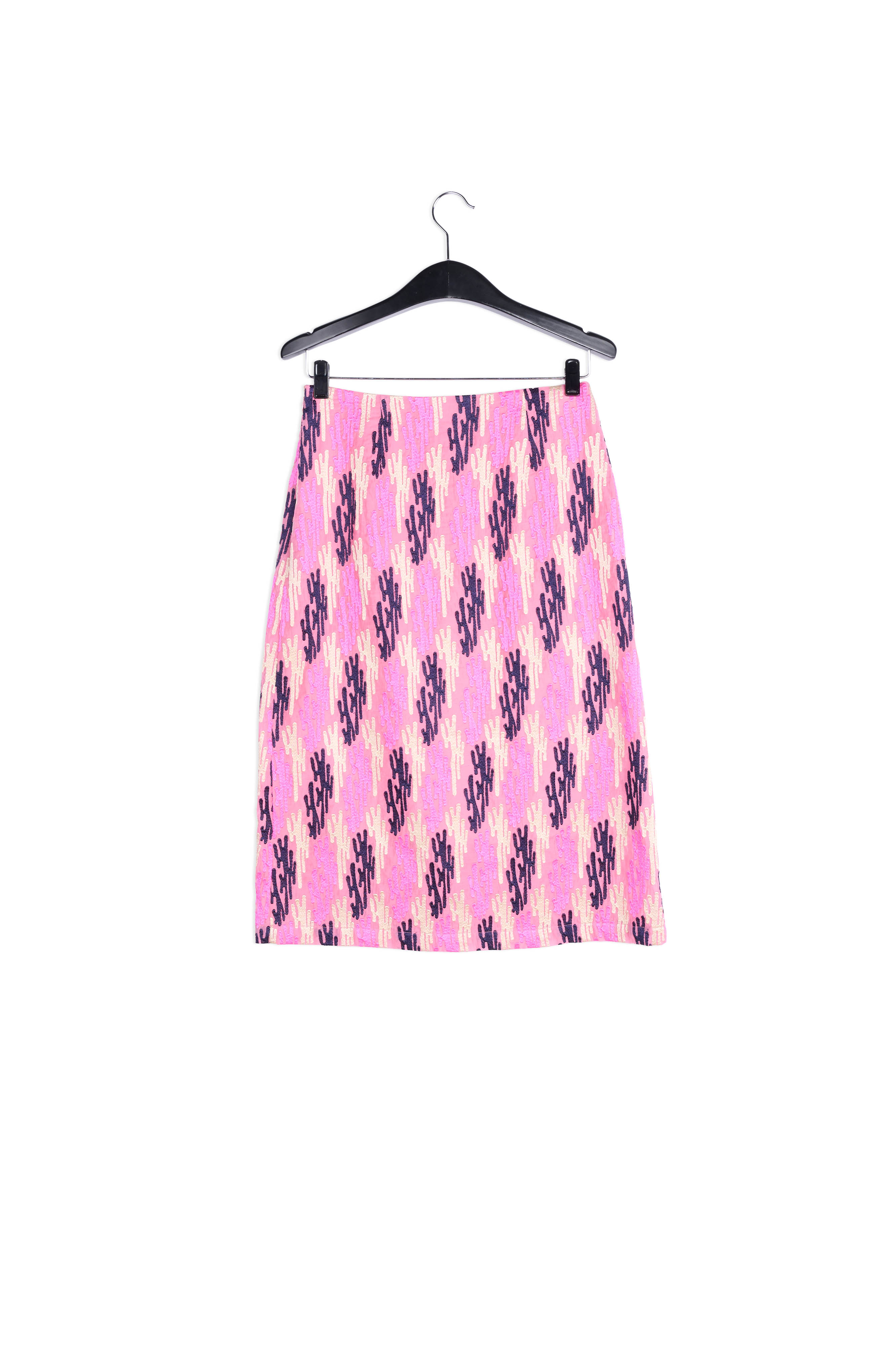 Roze a-lijnrok met pailletten RE—SSENTIEL tweedehands photo 2
