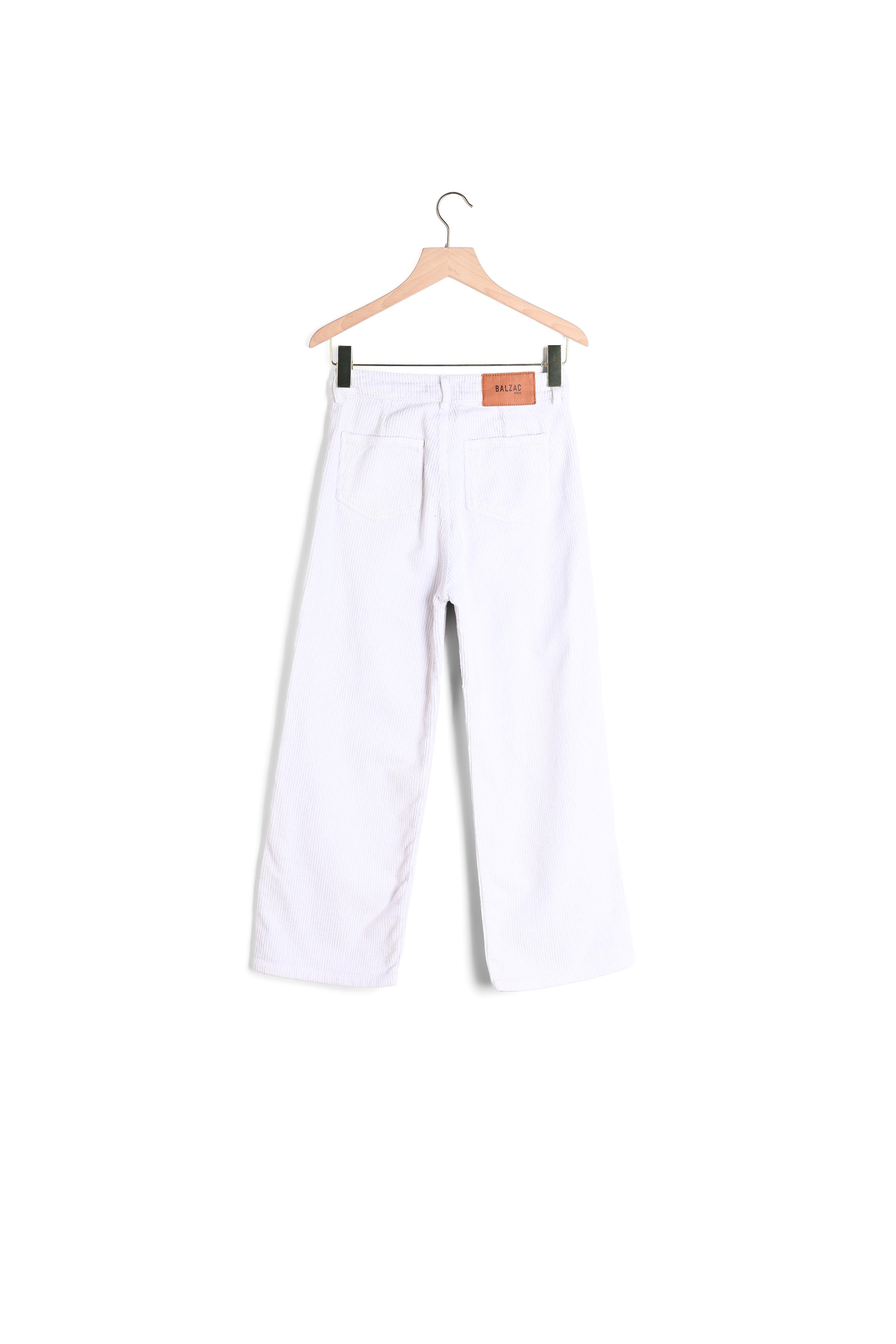 PANTALON ADRIANO BLANC PERLE Balzac seconde main photo 2
