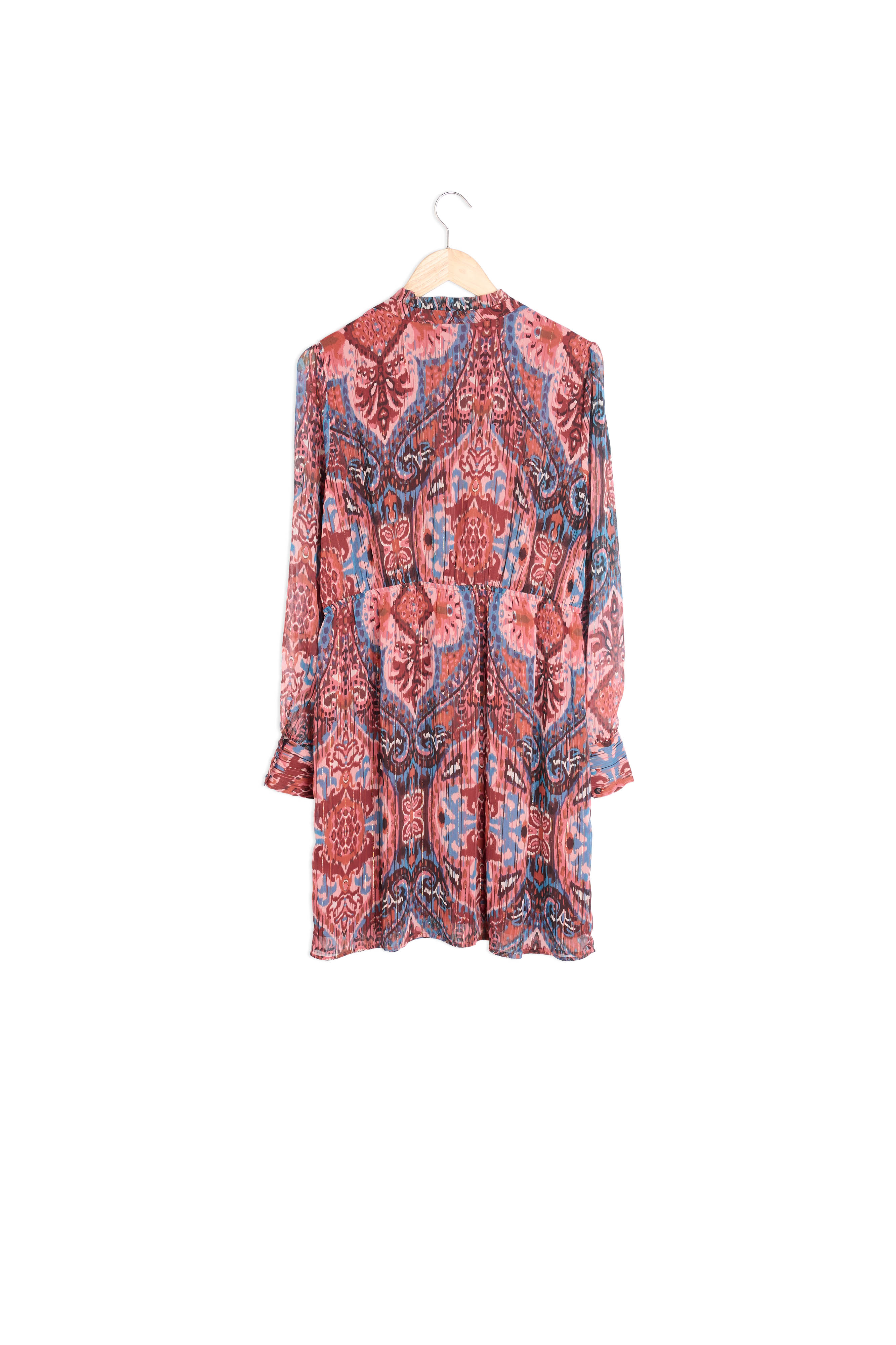 Robe courte imprimée rose Sixteen Maison 123 seconde main photo 3
