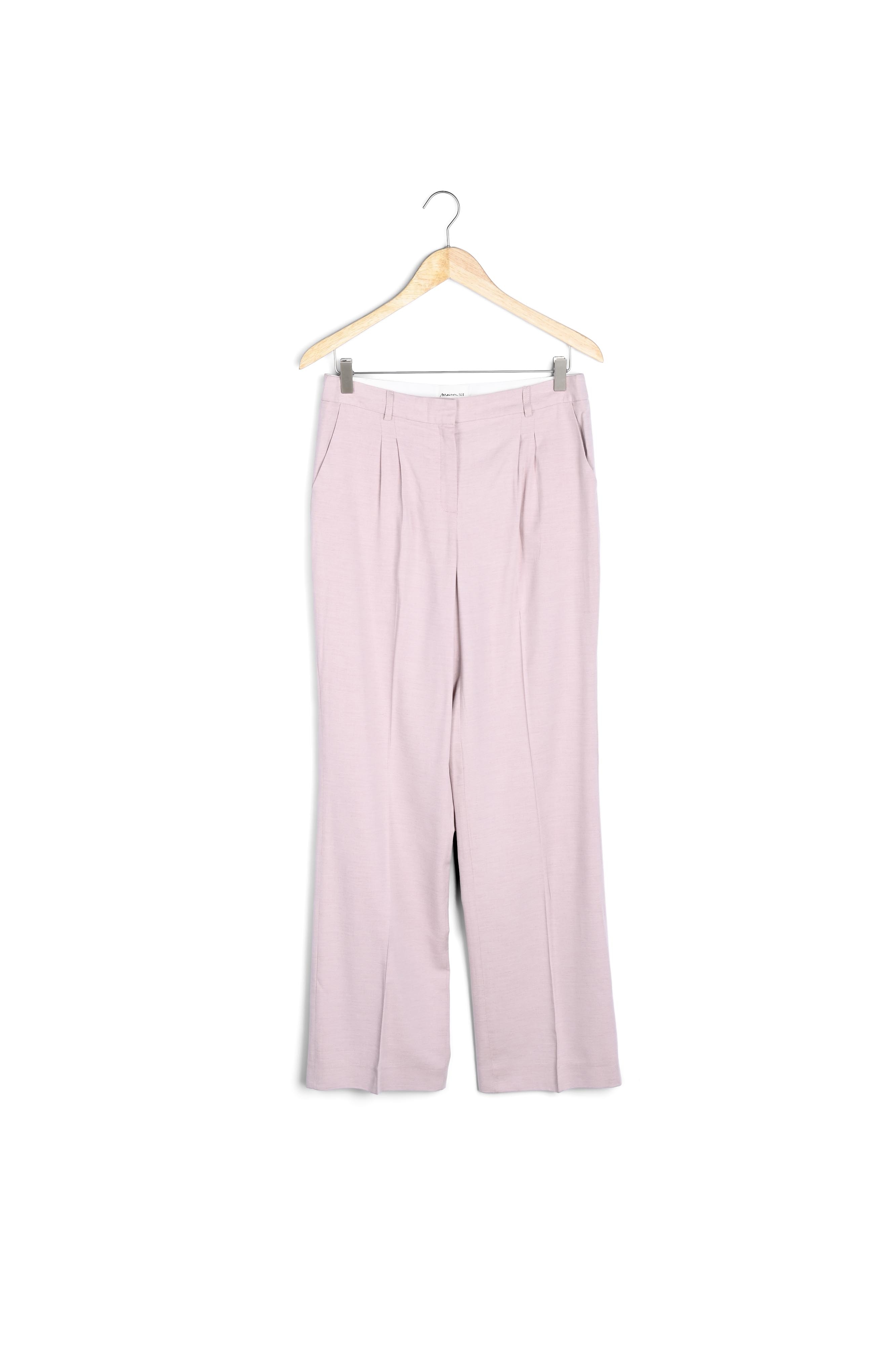 Pantalon large en laine mauve Marcel Maison 123 seconde main photo 2