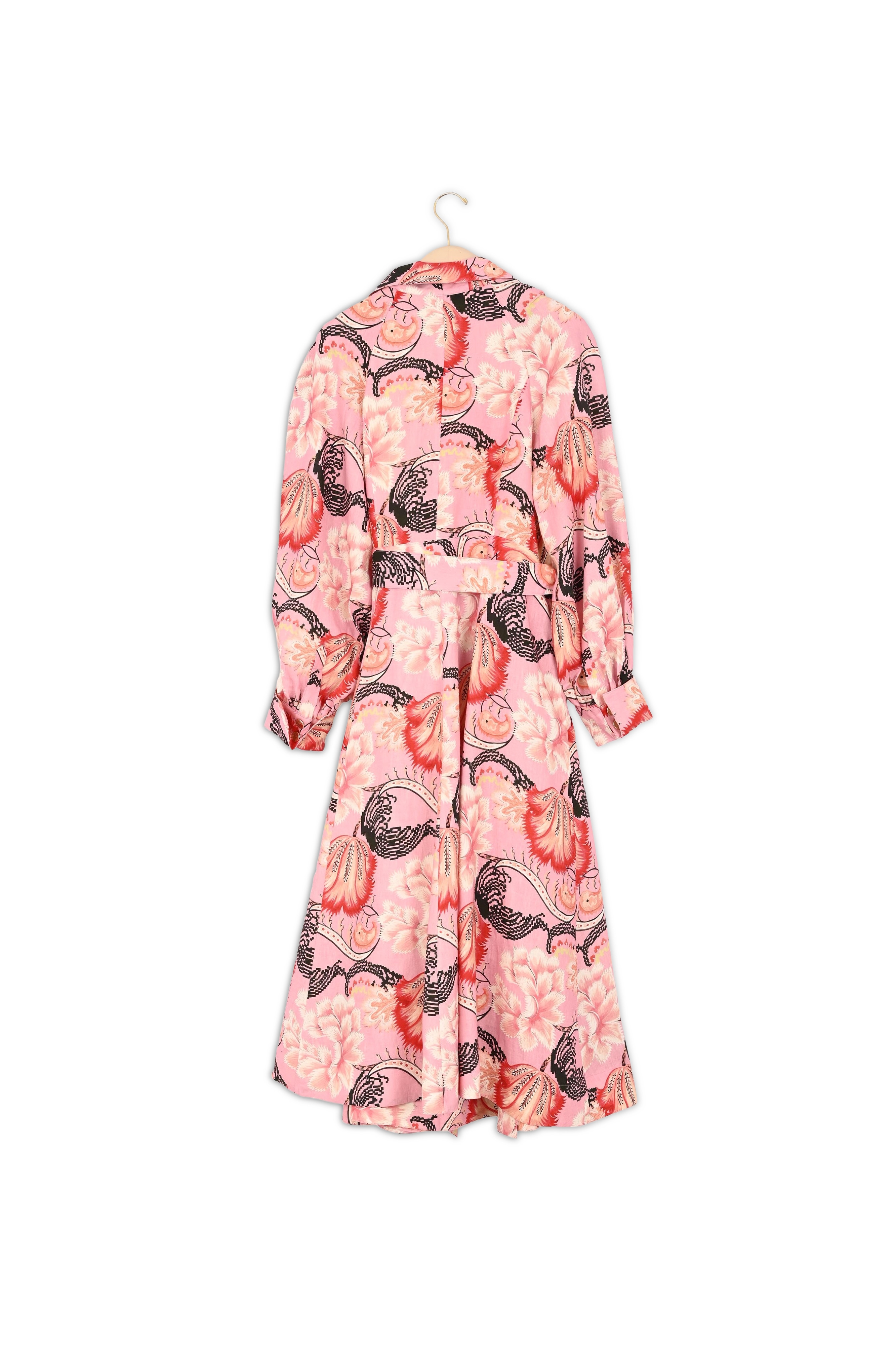 Olive Print Wrap Dress Temperley second-hand photo 2