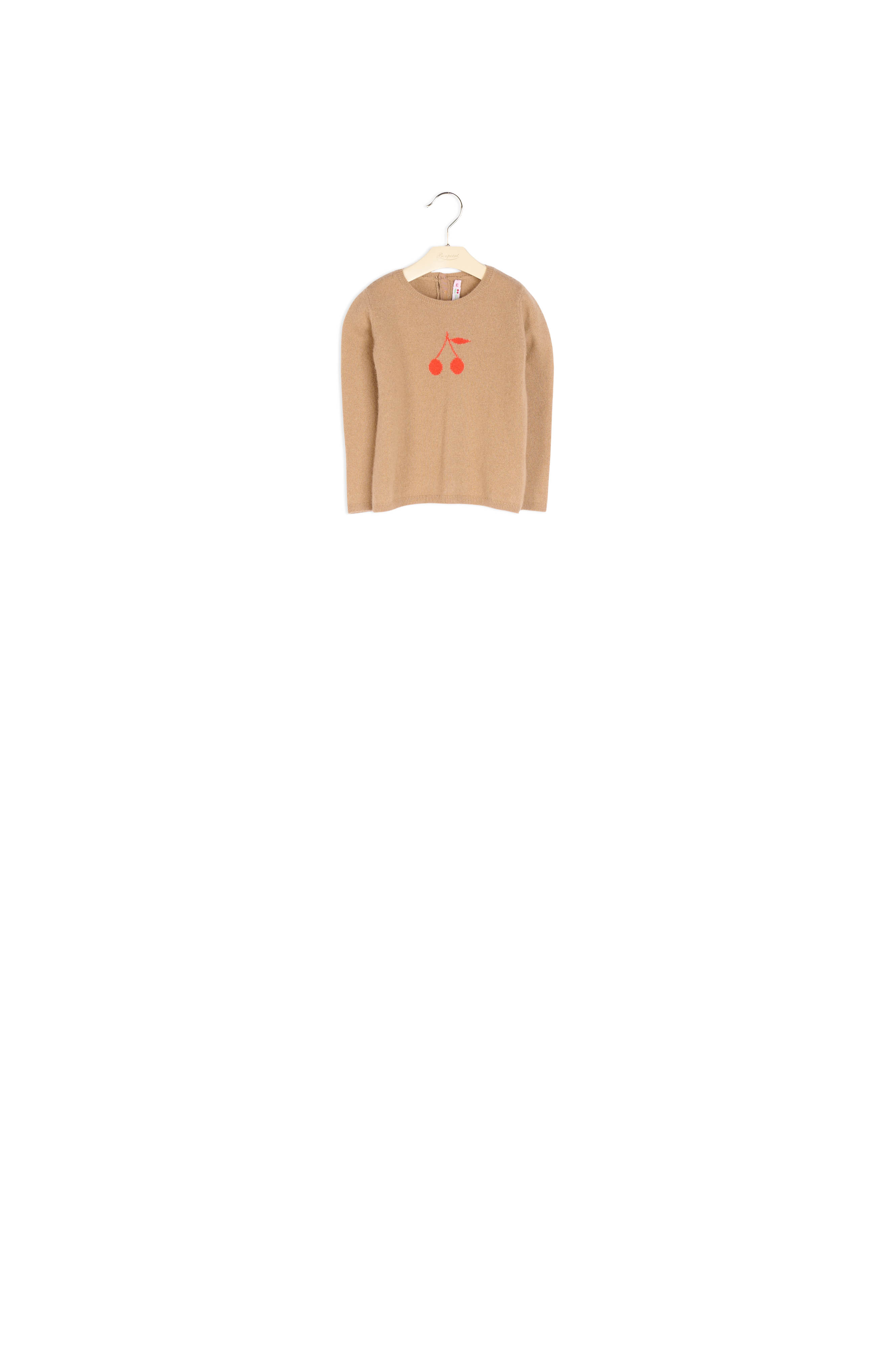 Pull en cachemire avec cerises Bonpoint Vintage seconde main photo 2