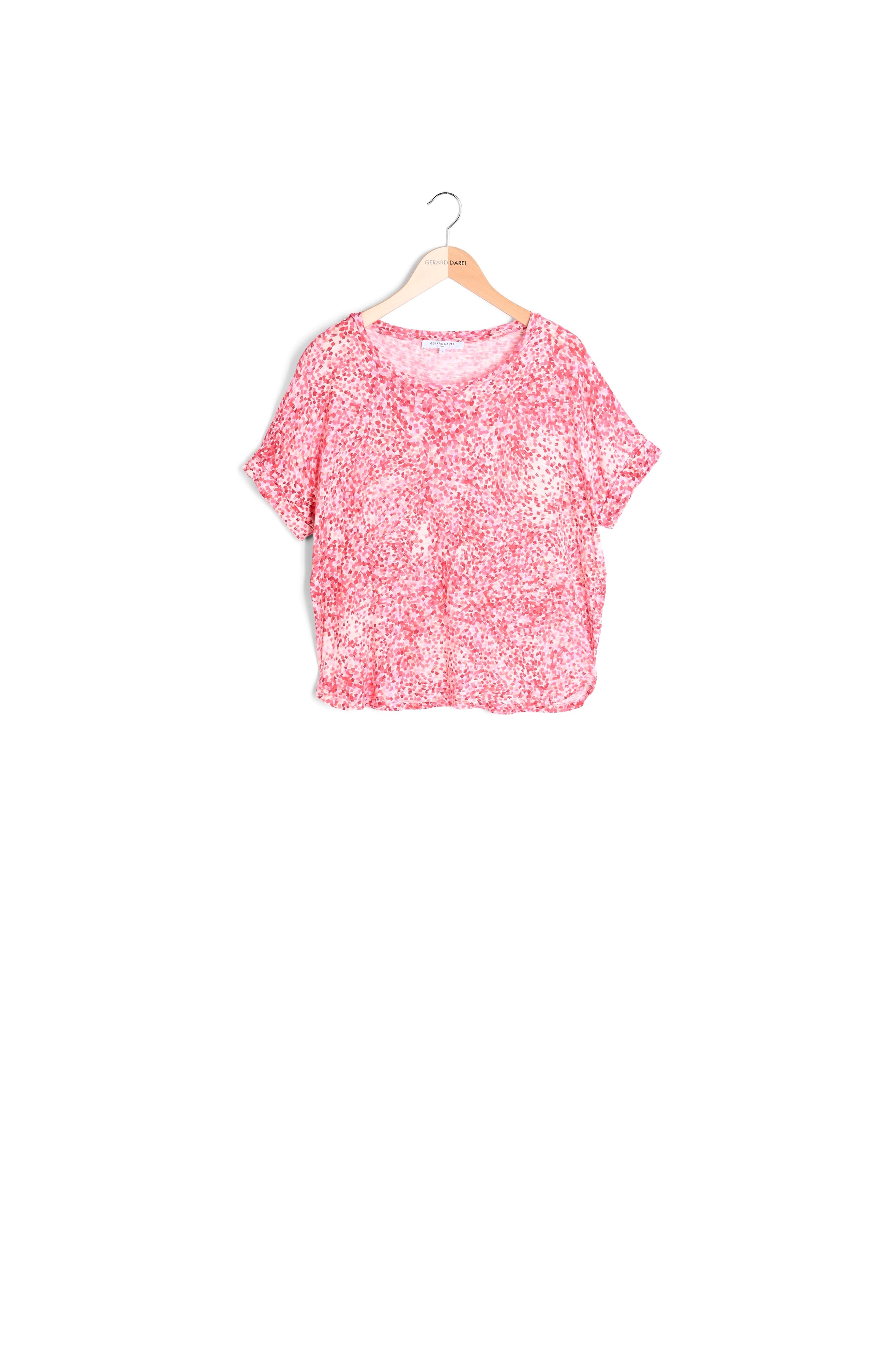 Tee-shirt loose à motif - ANGELE Gerard Darel seconde main photo 1