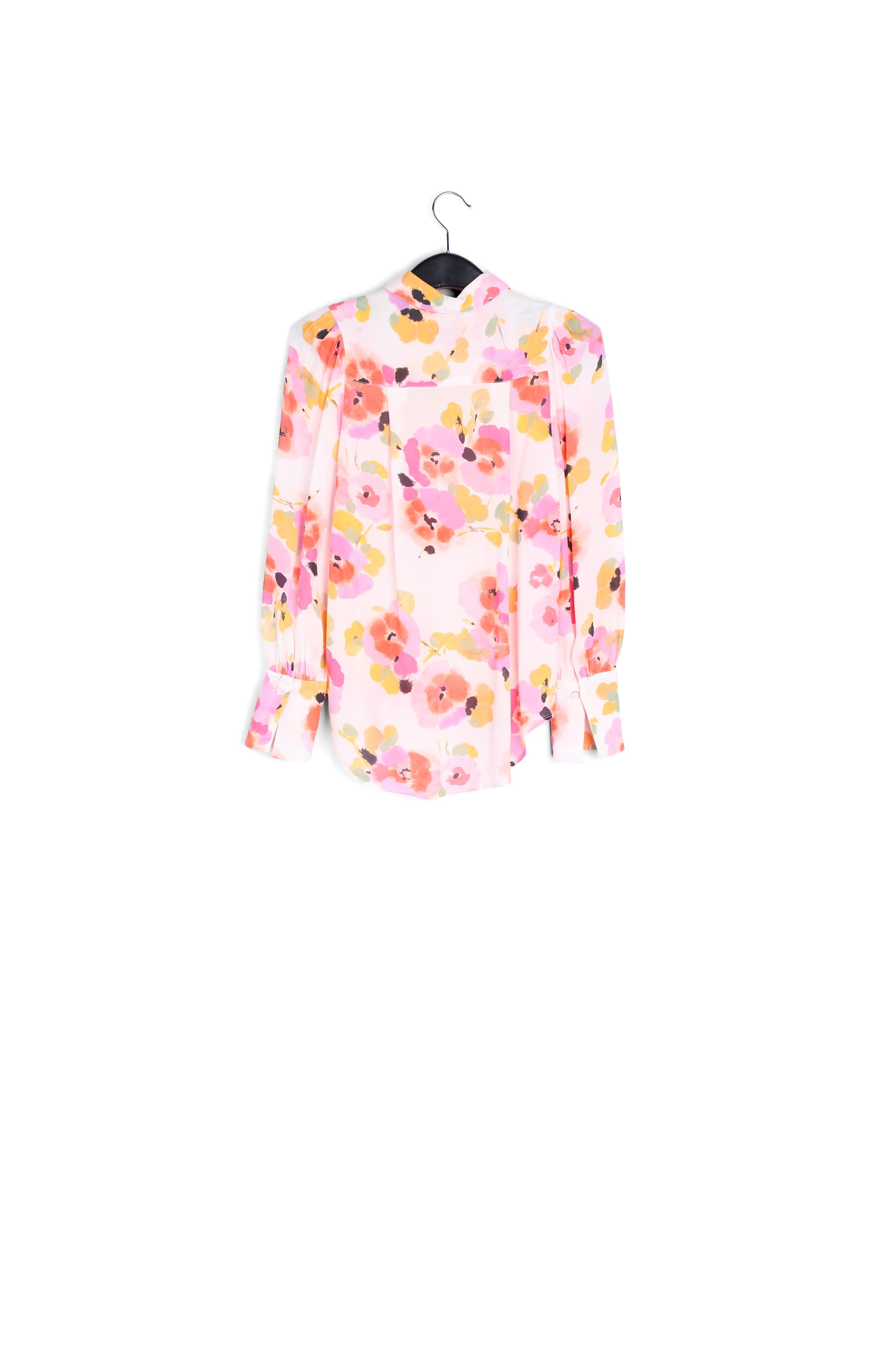 Off-white floral-print shirt RE—SSENTIEL second-hand photo 2