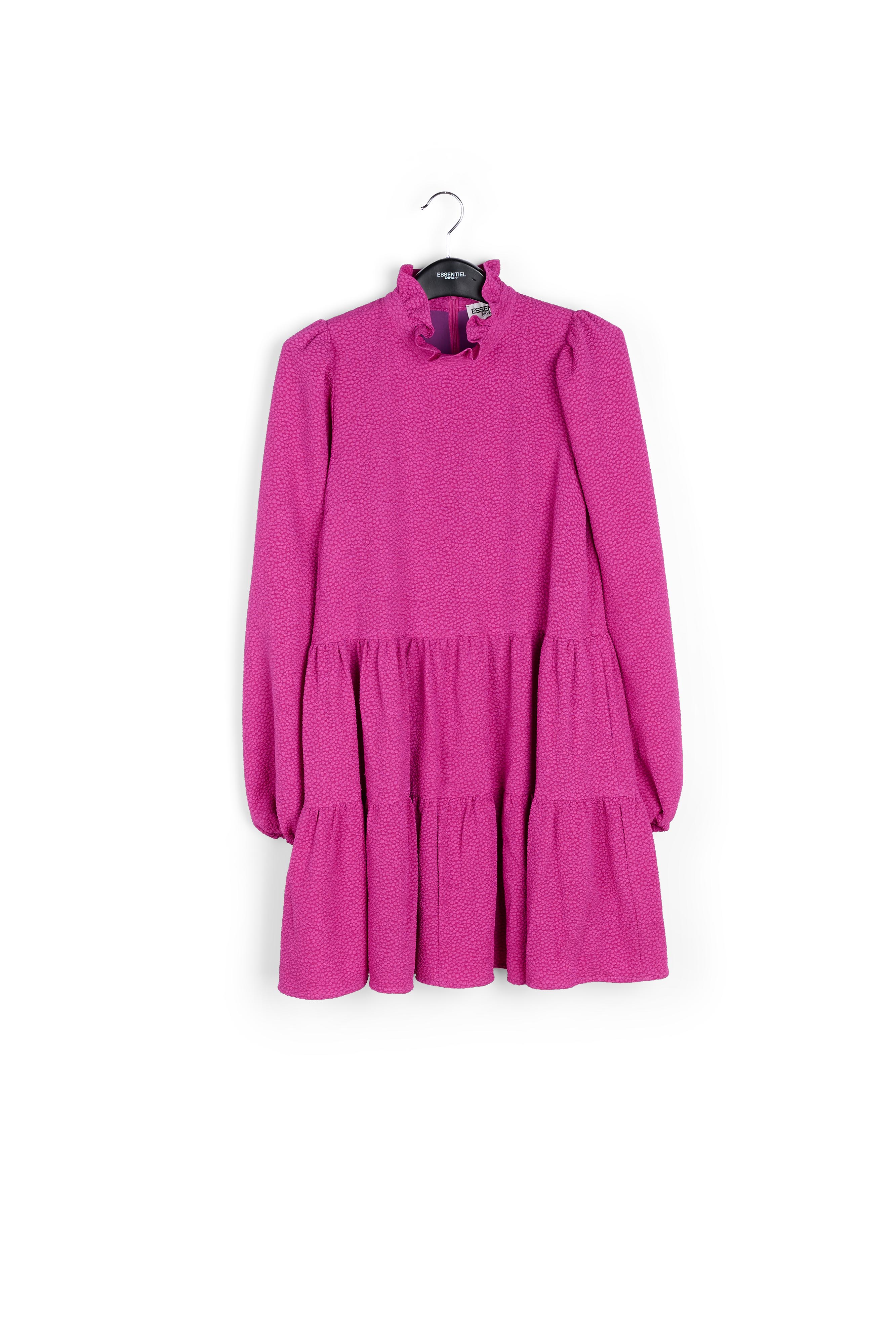 Paarse mini-jurk RE—SSENTIEL tweedehands photo 1