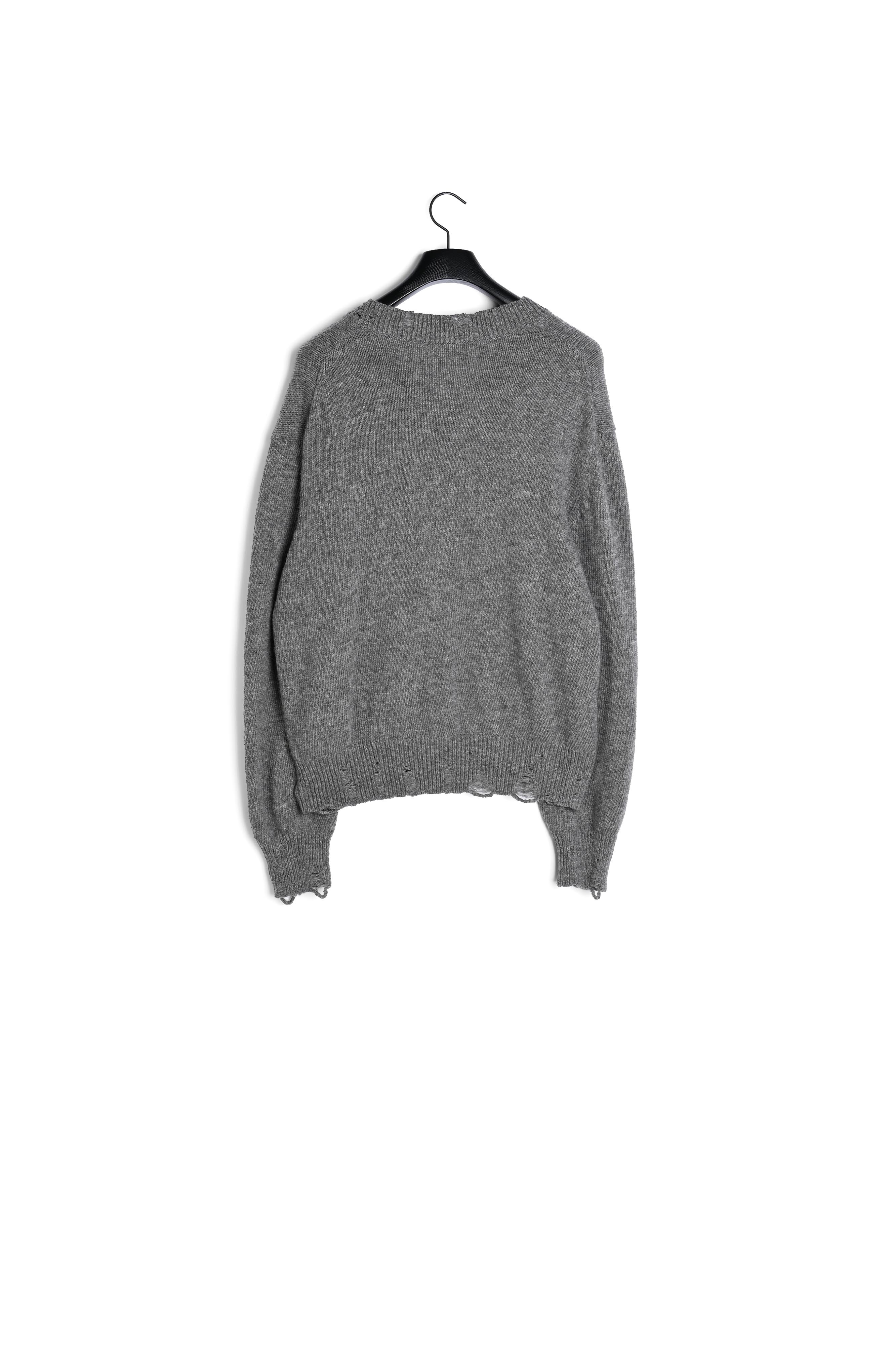 Sweater with cut out details