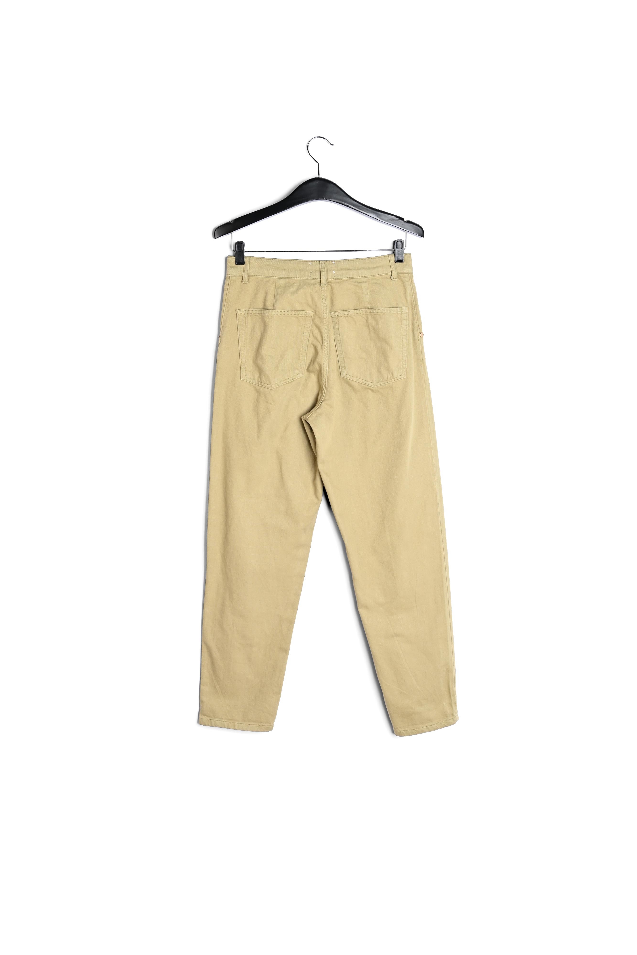 Beige denim boyfriend jeans RE—SSENTIEL second-hand photo 2
