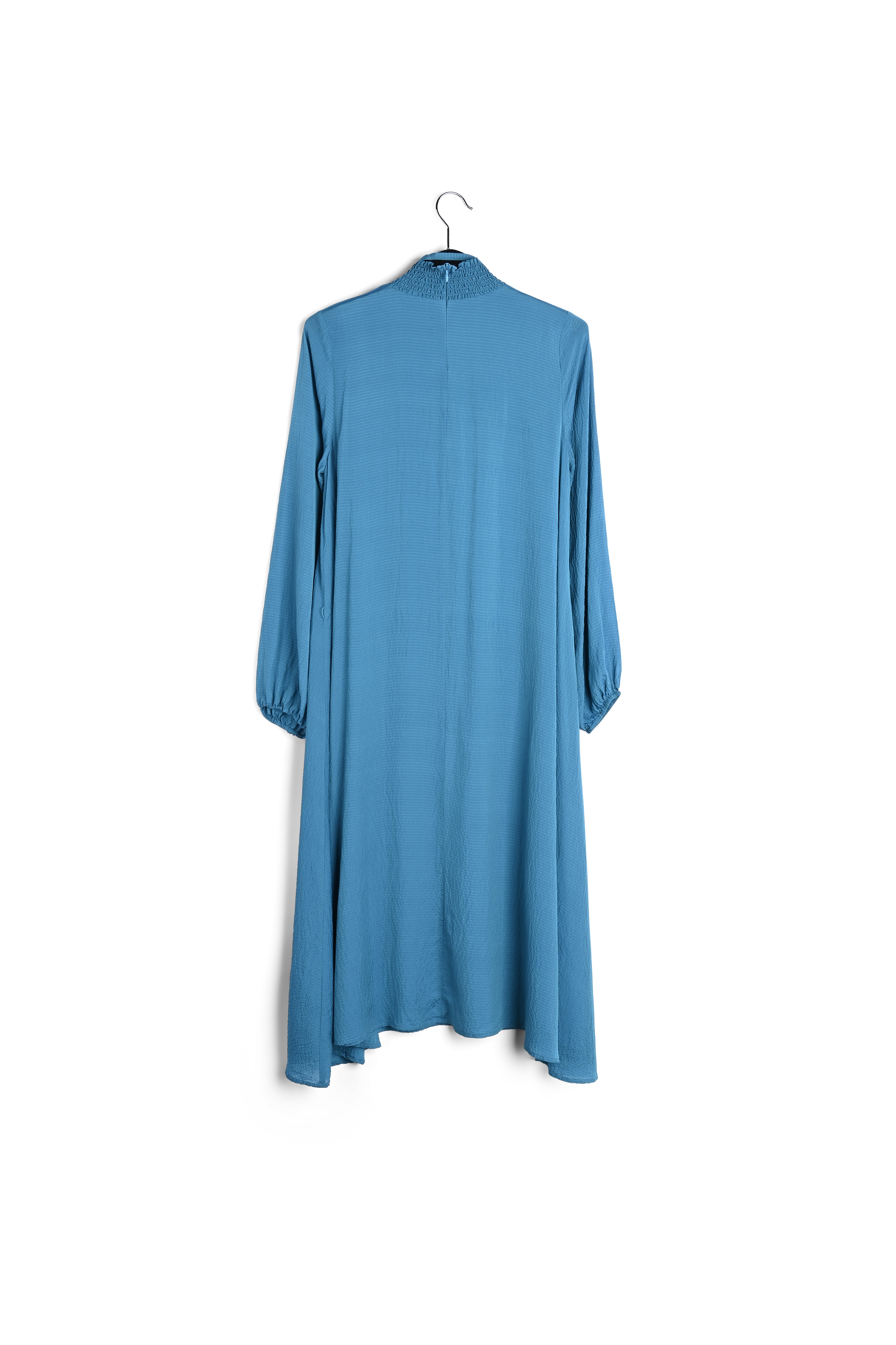 Blue midi-length dress RE—SSENTIEL second-hand photo 2