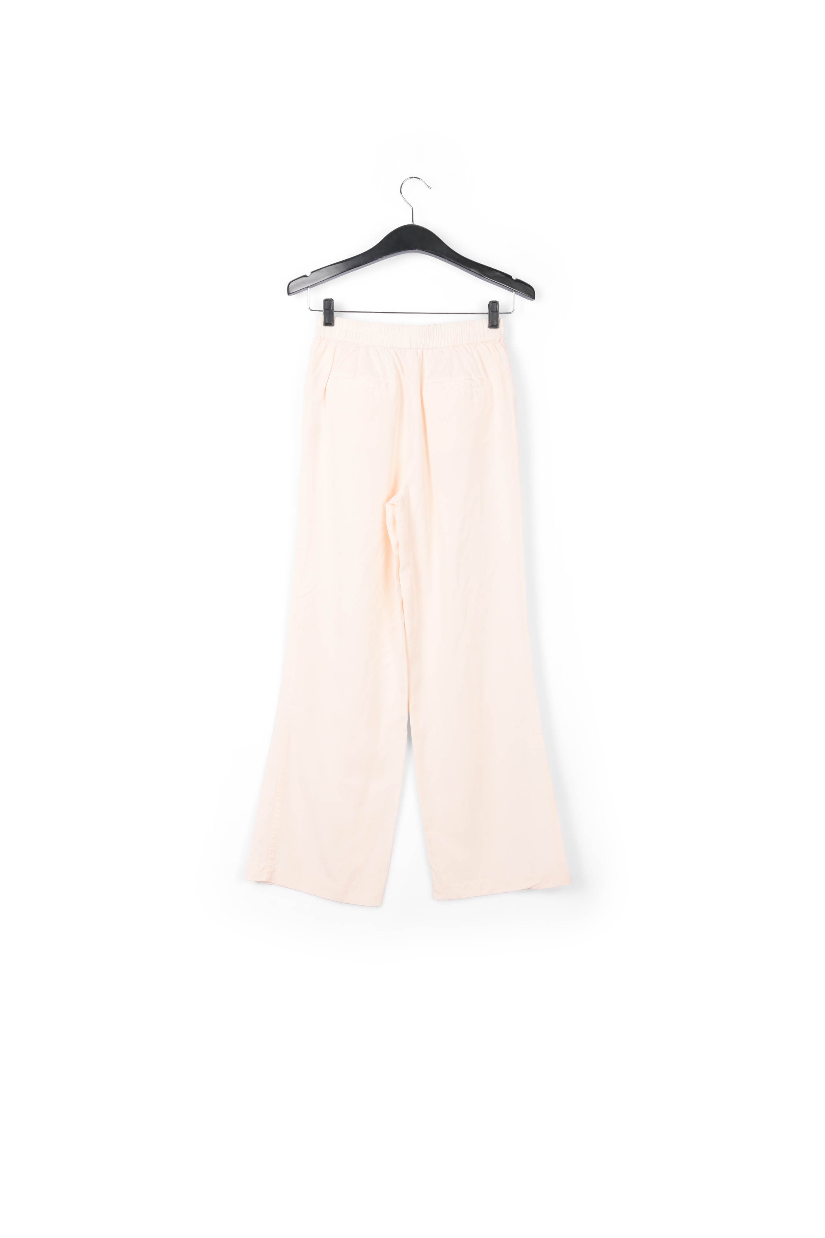 Gebroken wit rechte broek RE—SSENTIEL tweedehands photo 2