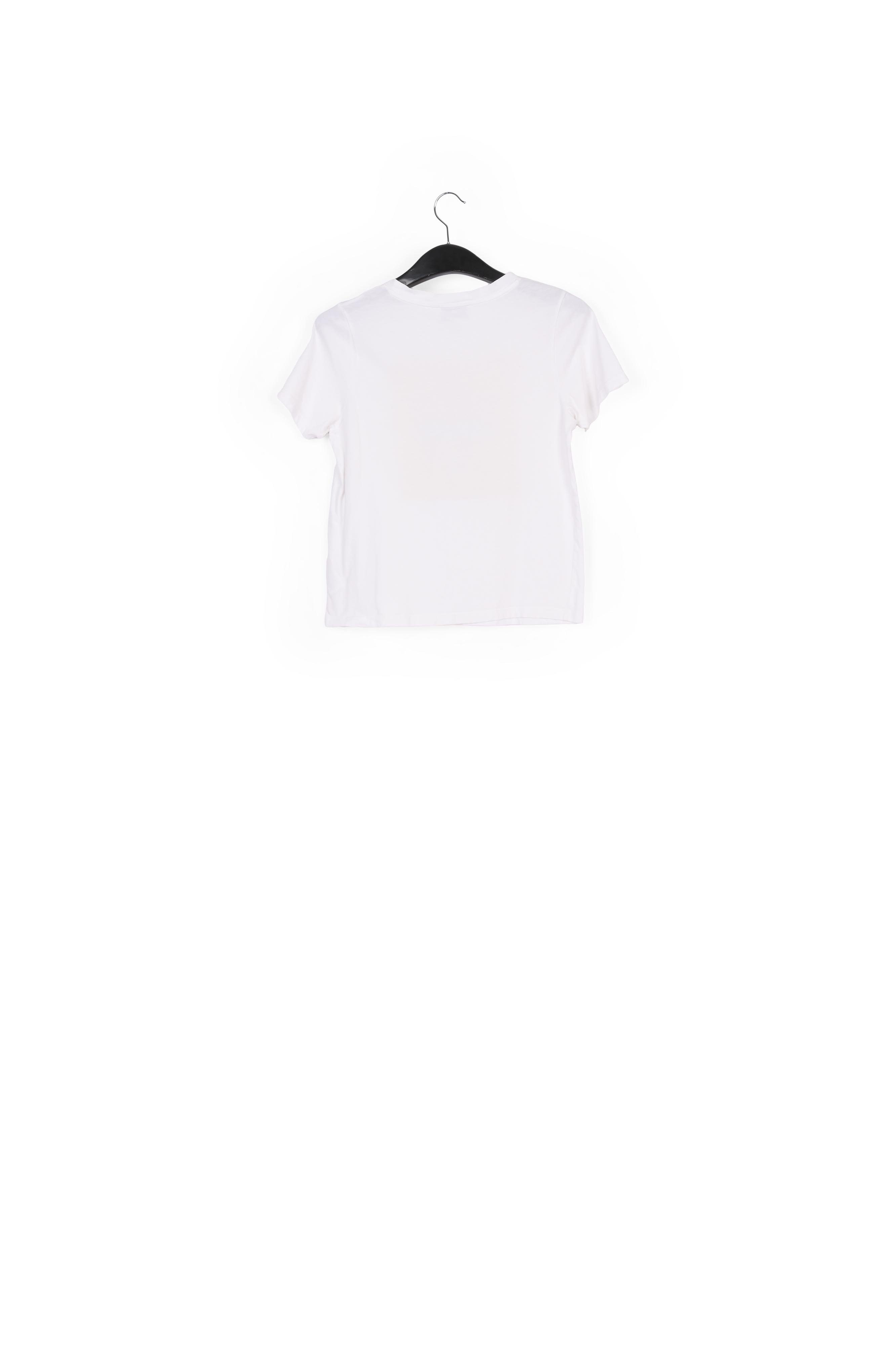 Off-white cotton-jersey 'sex shooter' t-shirt RE—SSENTIEL second-hand photo 2