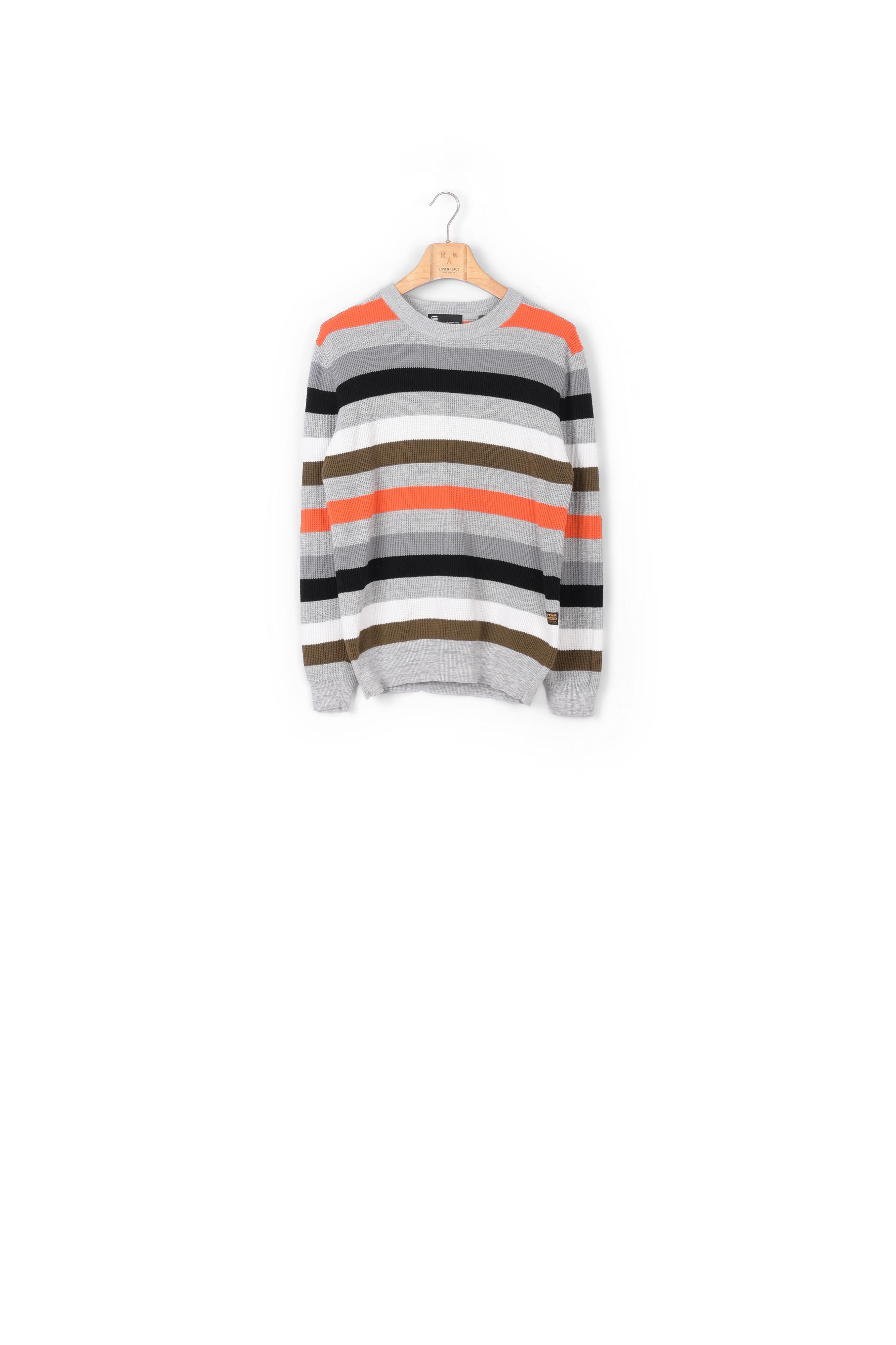 Multi Stripe Knitted Pullover G-star Second-Hand photo 1
