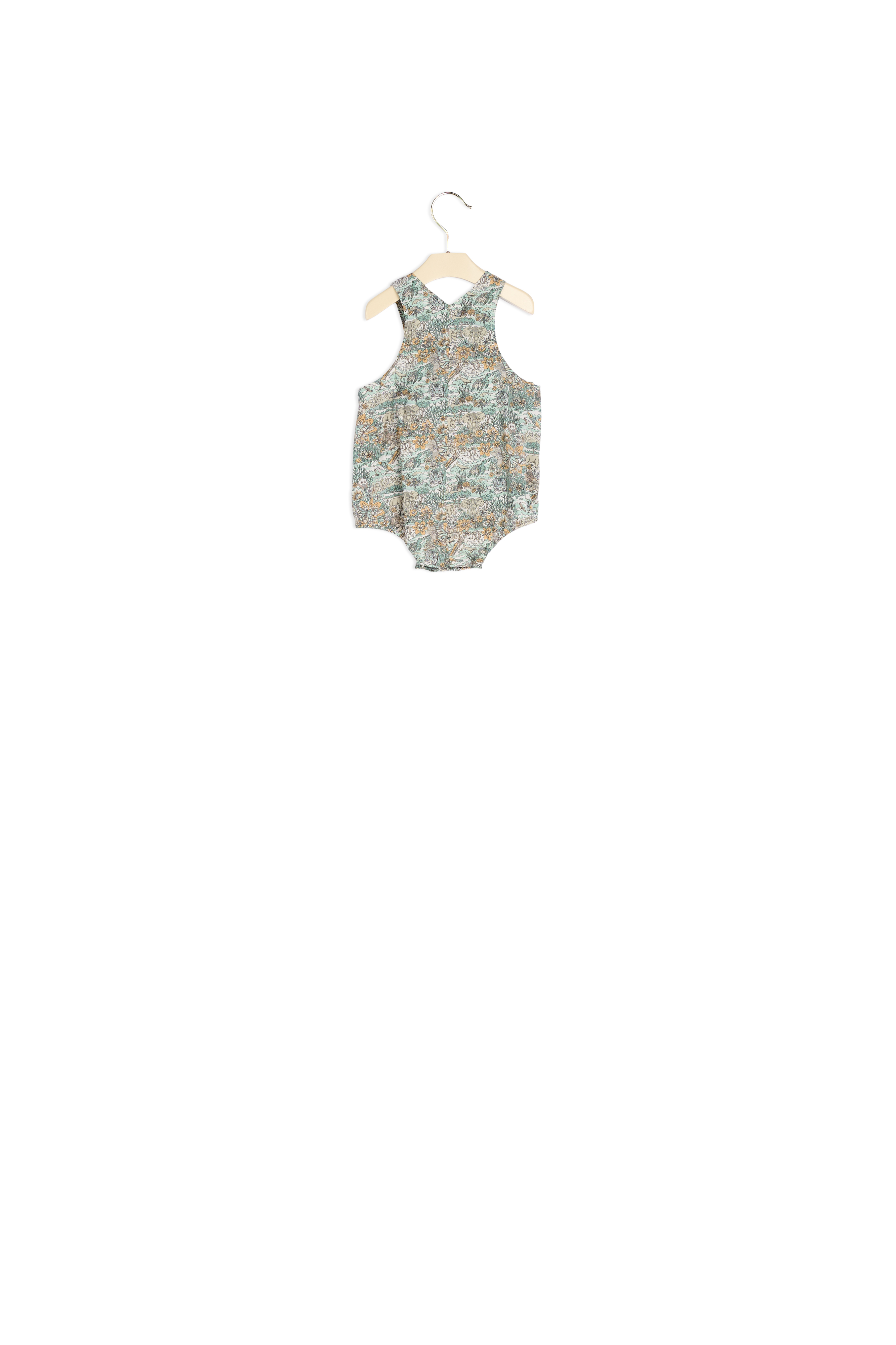 Salopette en coton Liberty Bonpoint Vintage seconde main photo 2