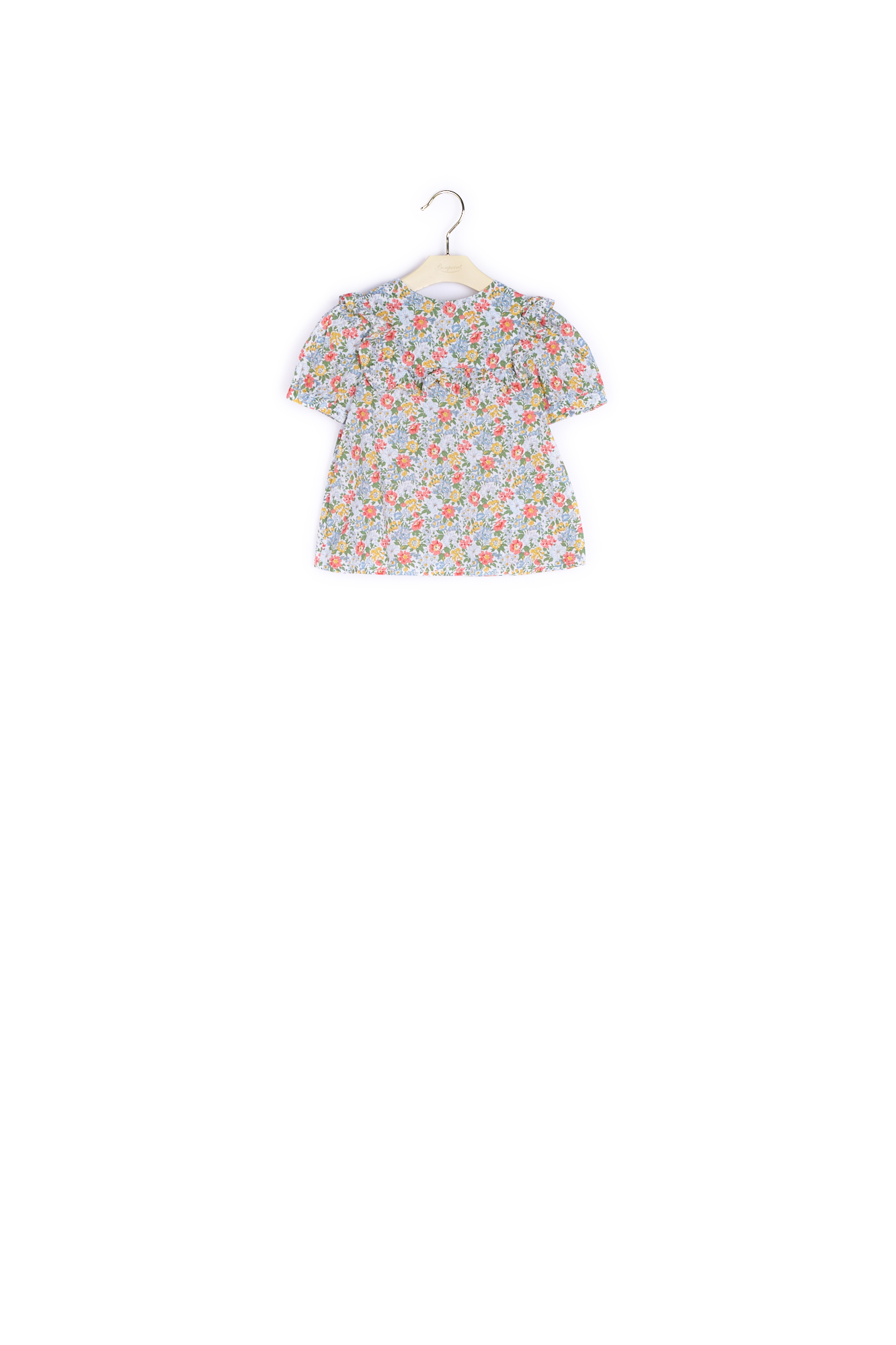 Blouse en tissu Liberty bio Bonpoint Vintage seconde main photo 1