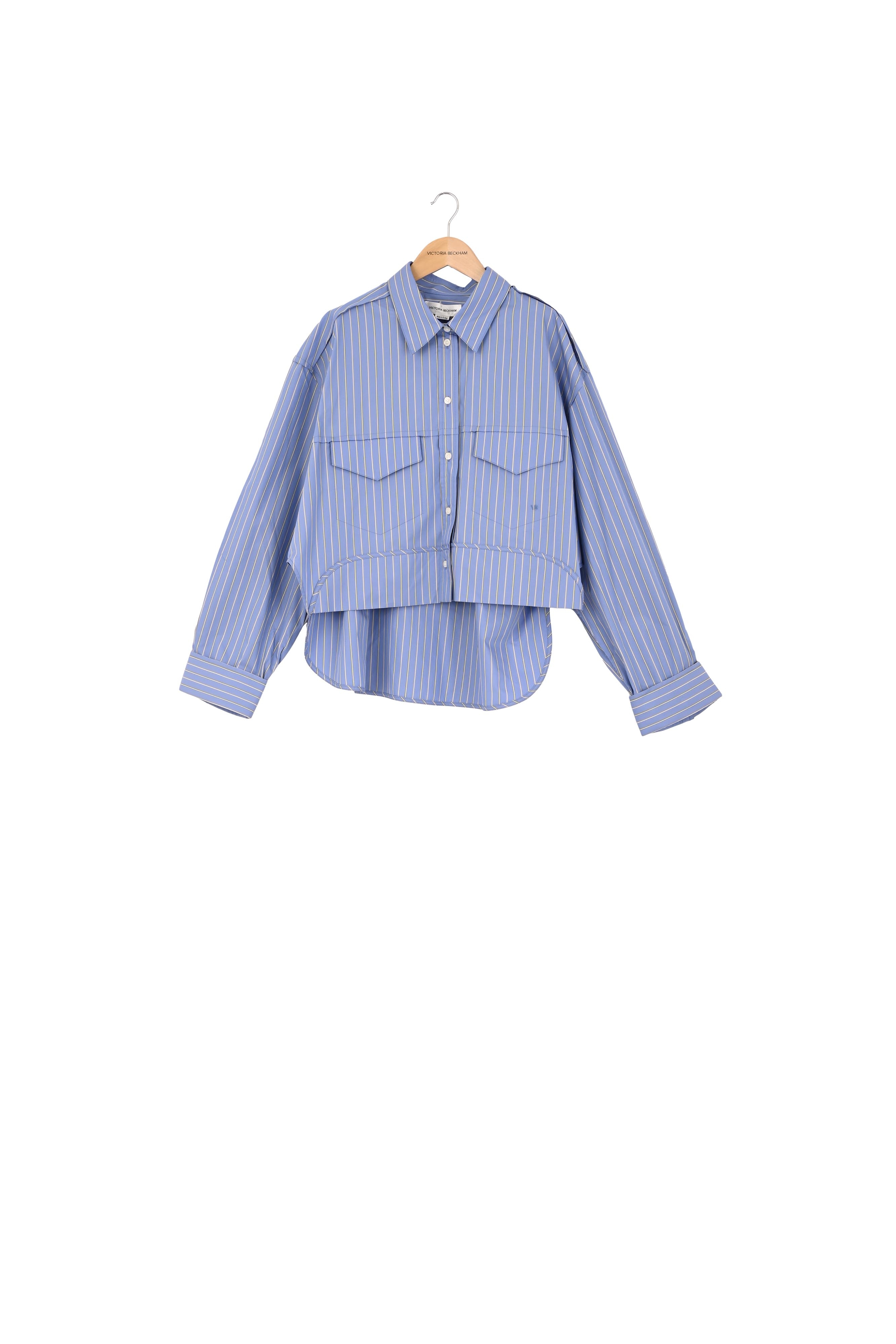 Cropped Seam Detail Shirt Victoria Beckham second-hand photo 2
