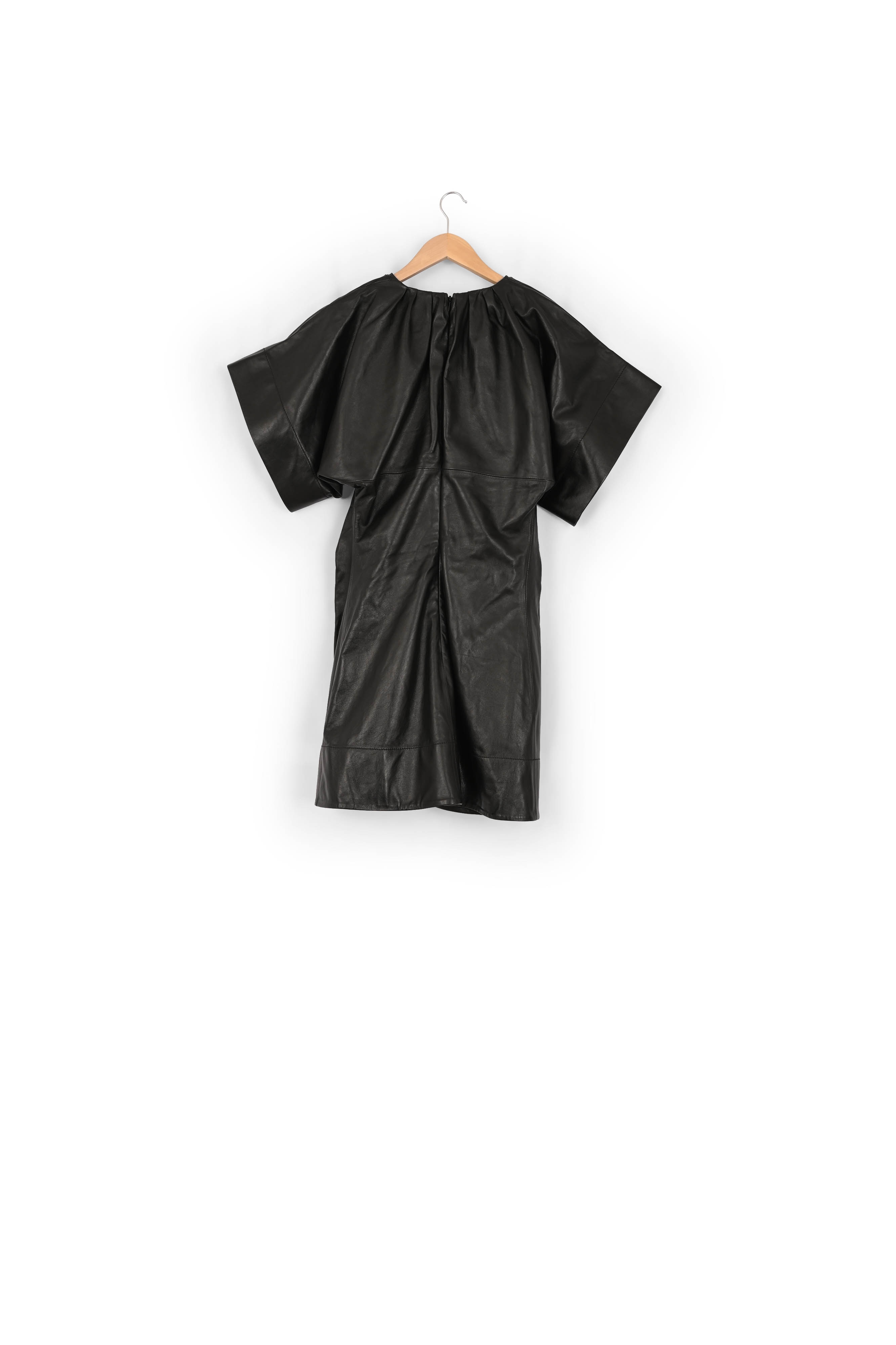 Structured Leather T-Shirt Dress Victoria Beckham second-hand photo 4