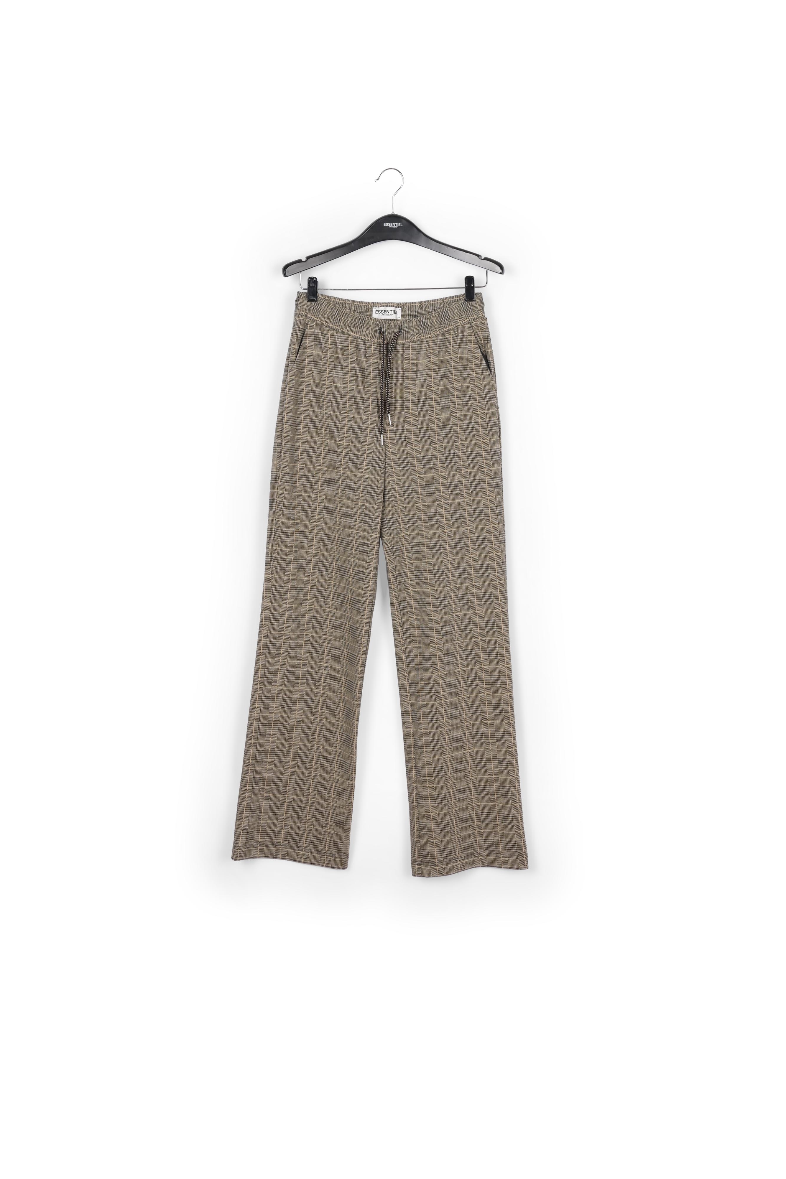 Jacquard gebreide broek met luipaardmotief RE—SSENTIEL tweedehands photo 1