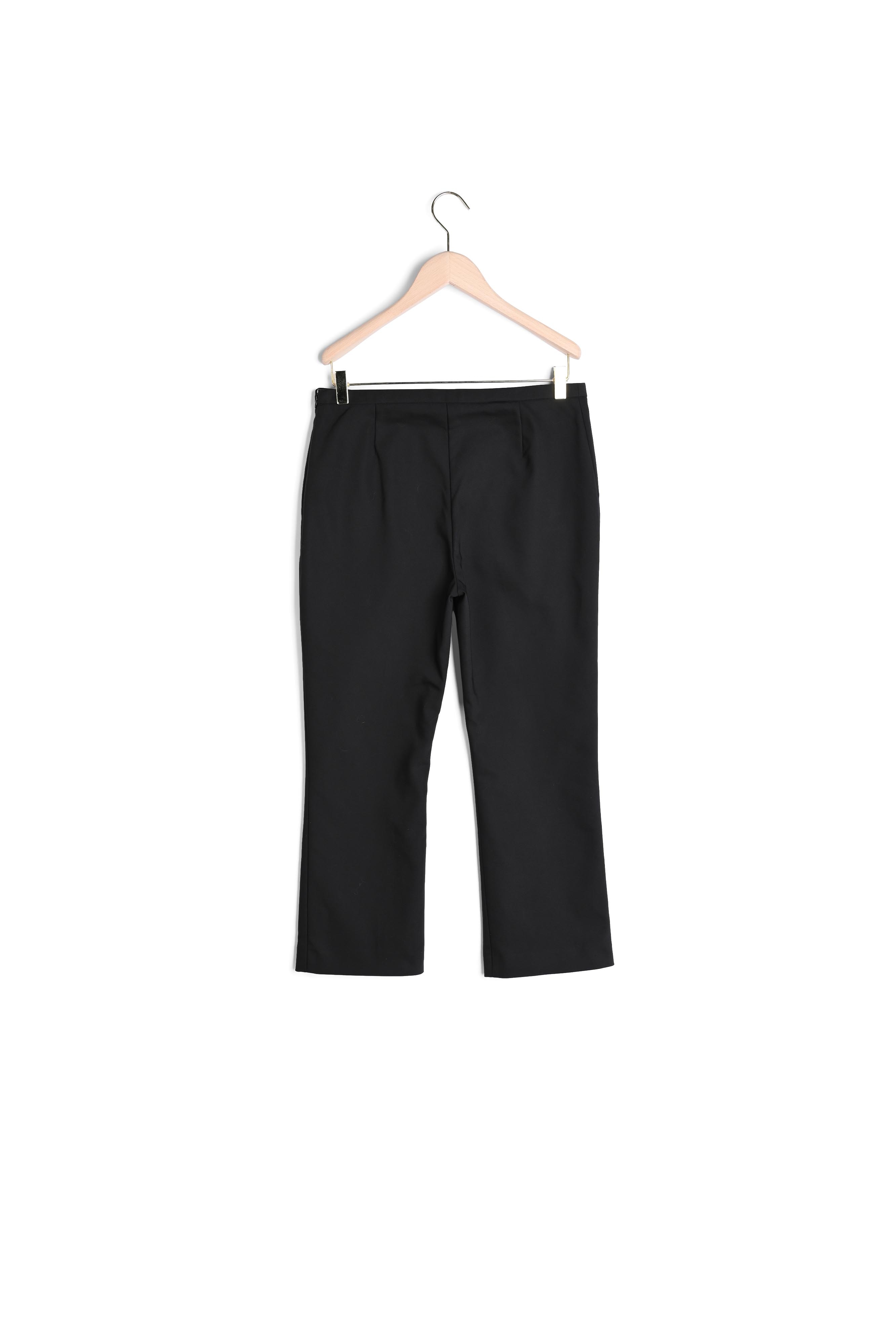 Pantalon Paquerette noir en coton Tara Jarmon seconde main photo 2