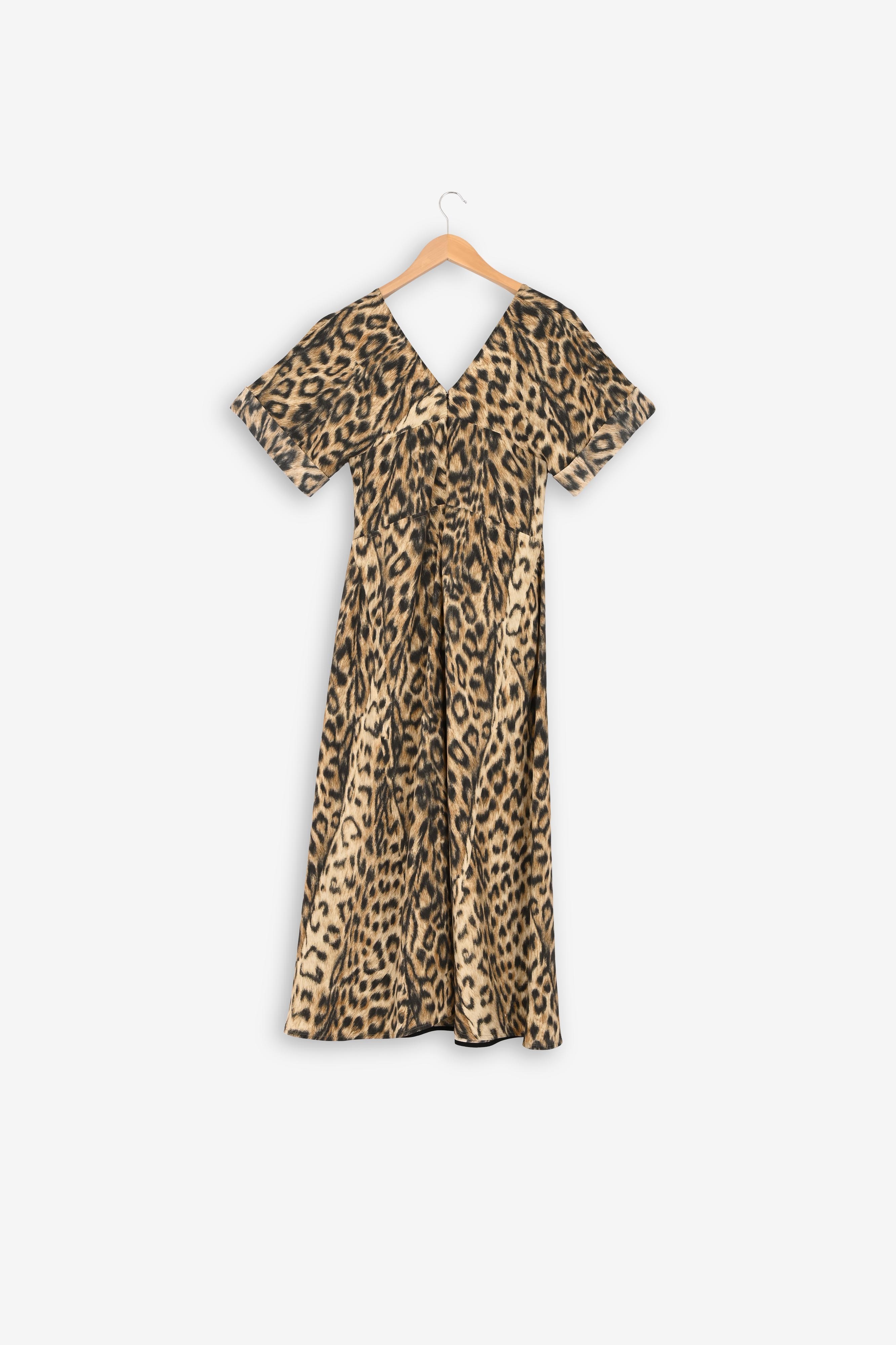 Tie Detail Short Sleeve Midi Dress Victoria Beckham second-hand photo 4