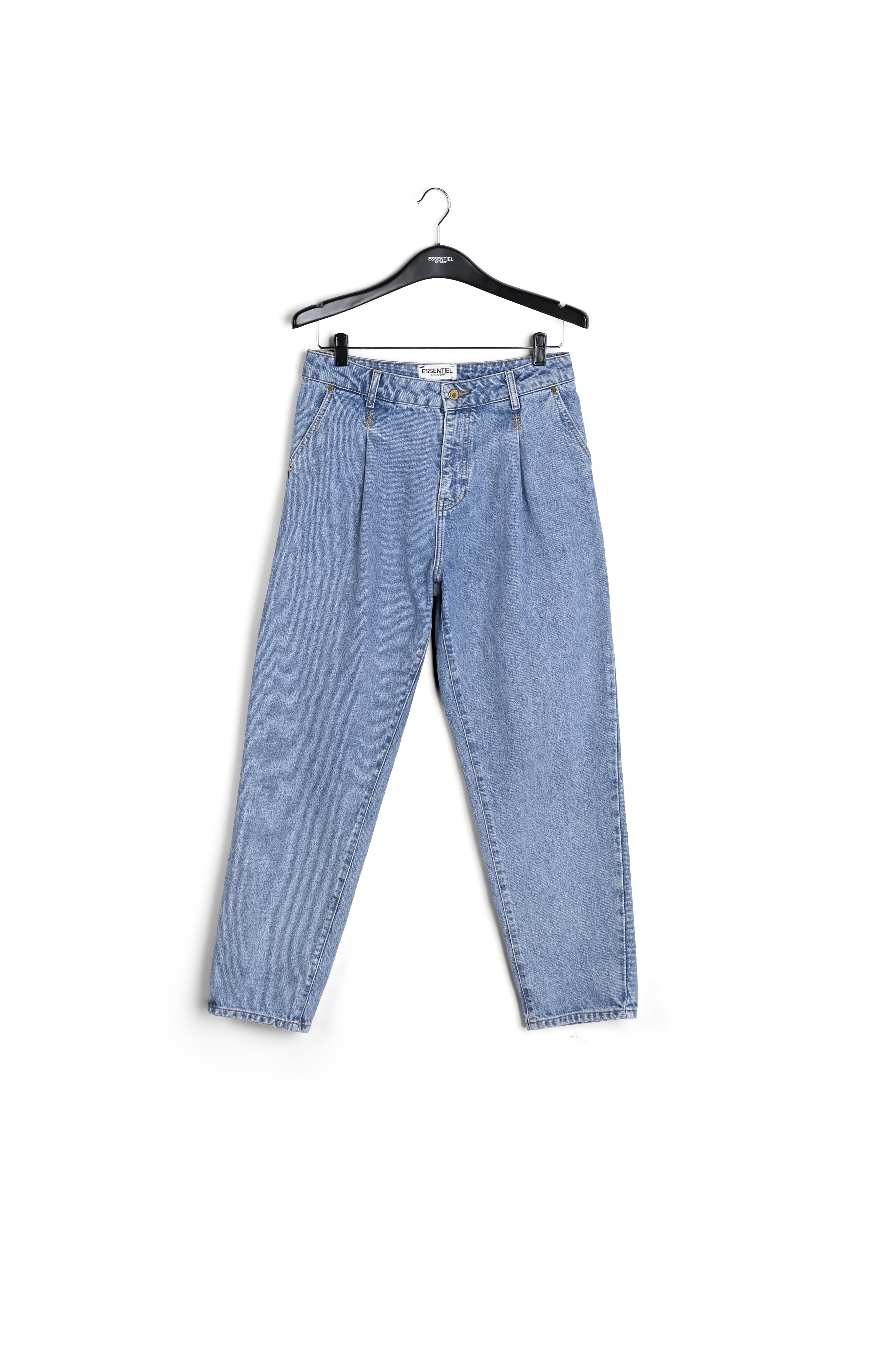 Jean bleu foncé à  taille haute RE—SSENTIEL seconde main photo 1