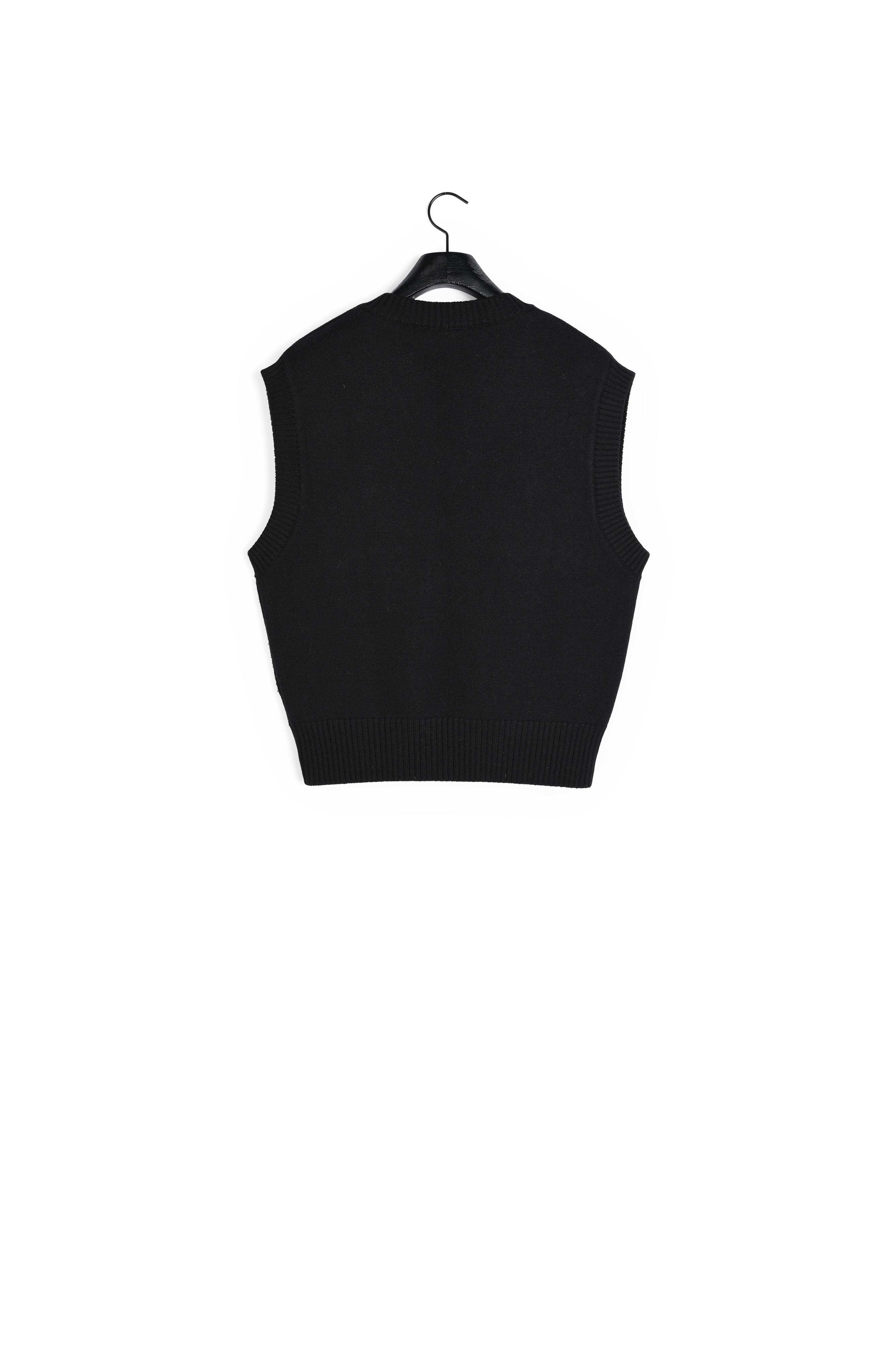 Pull sans manches ami de coeur