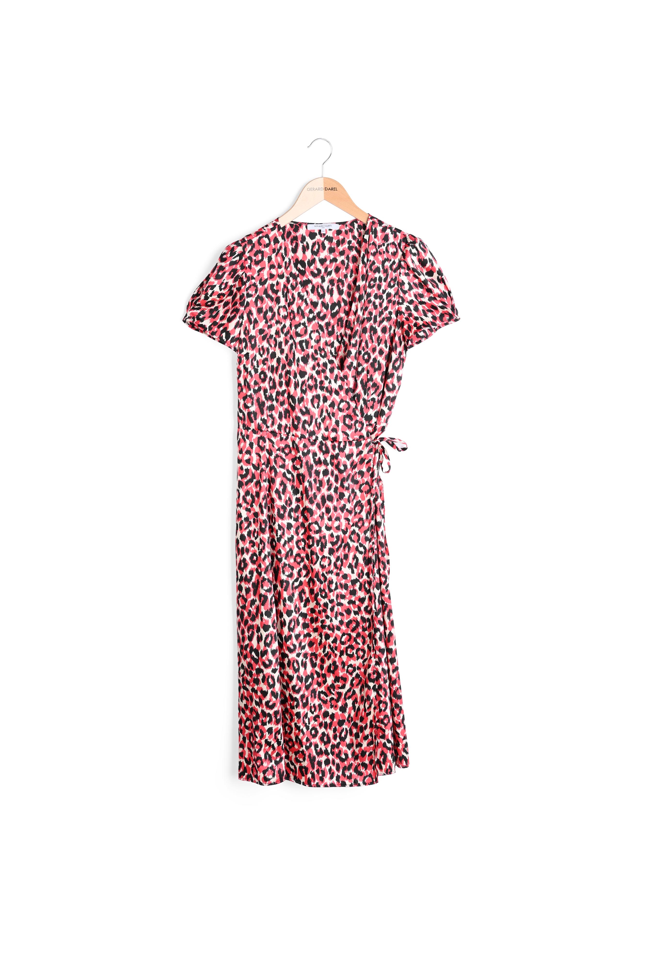 SARA - Robe portefeuille à imprimé léopard Gerard Darel seconde main photo 1