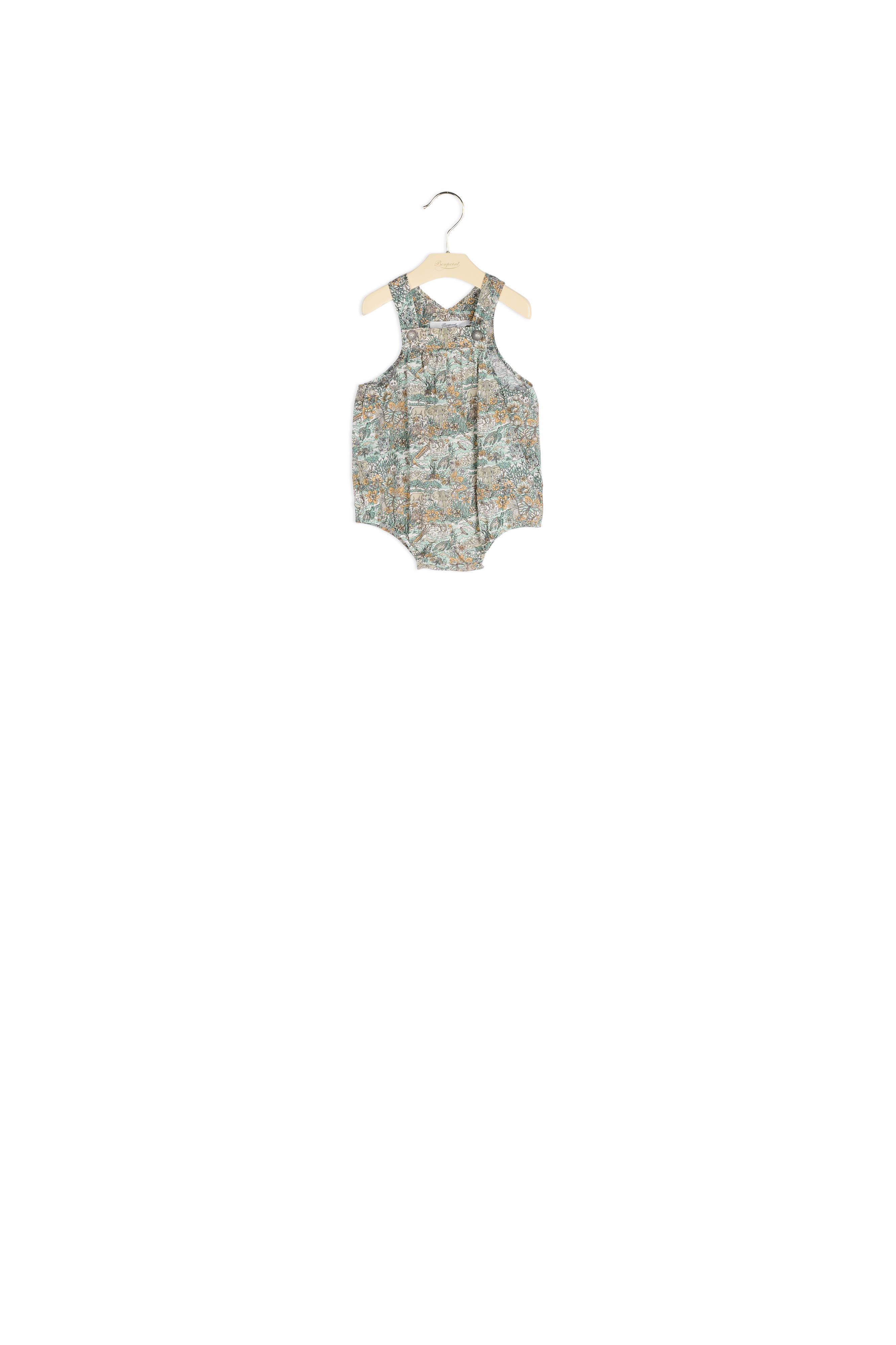 Salopette en coton Liberty Bonpoint Vintage seconde main photo 1