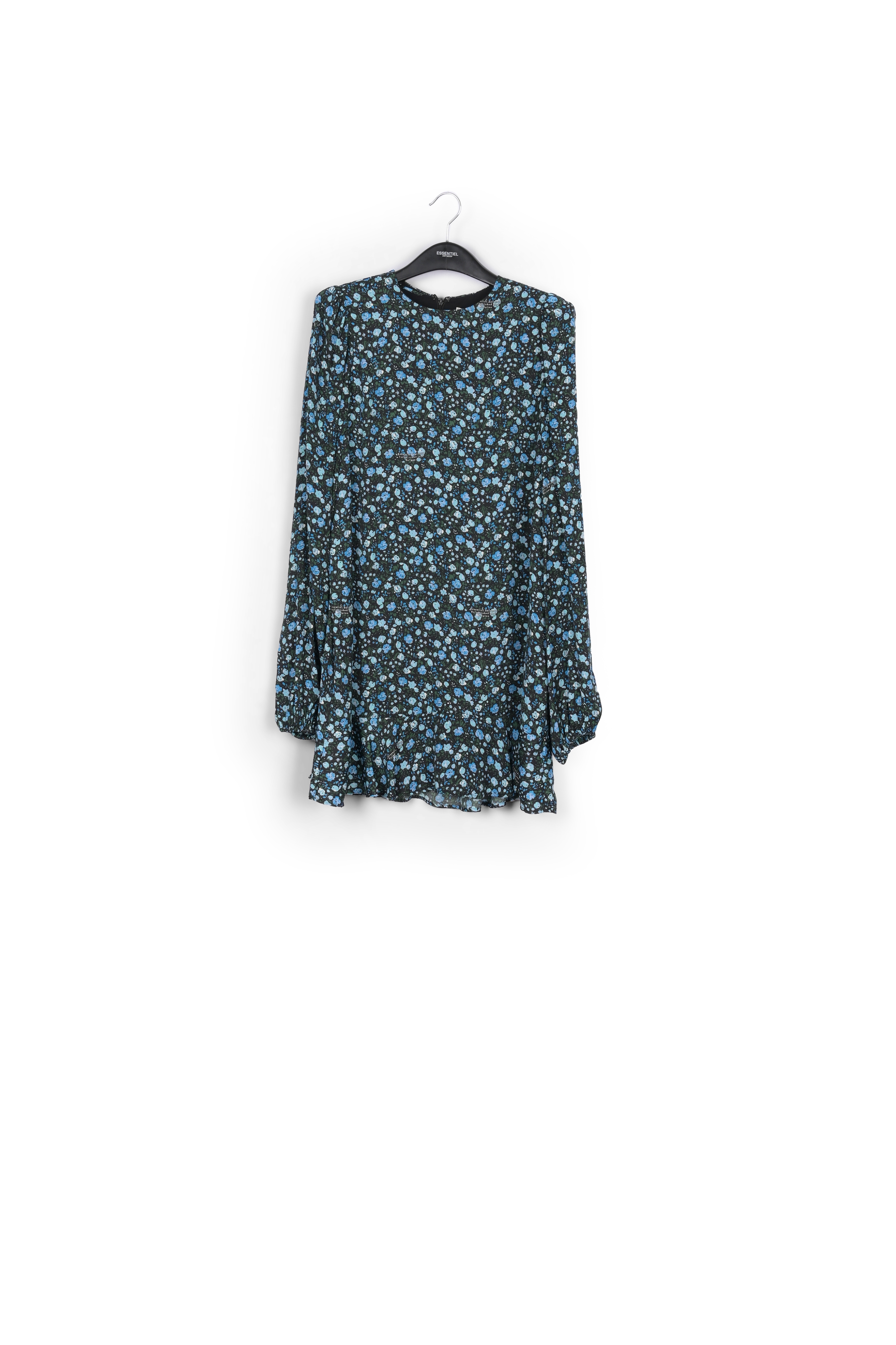 Zwarte baggy broek van faux leer RE—SSENTIEL tweedehands photo 1