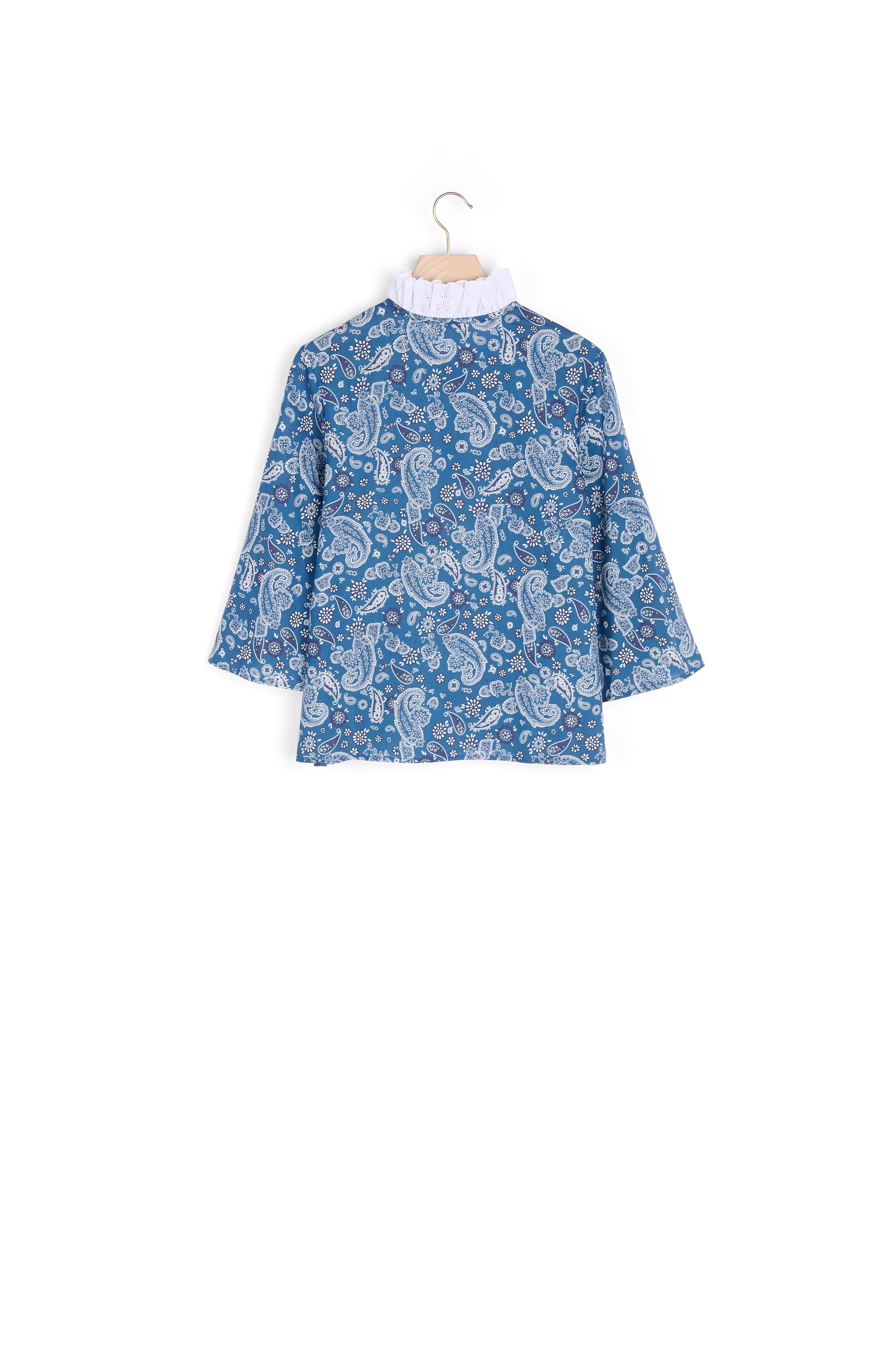BLOUSE AVENTURE IMPRIMÉ BANDANA Balzac seconde main photo 2