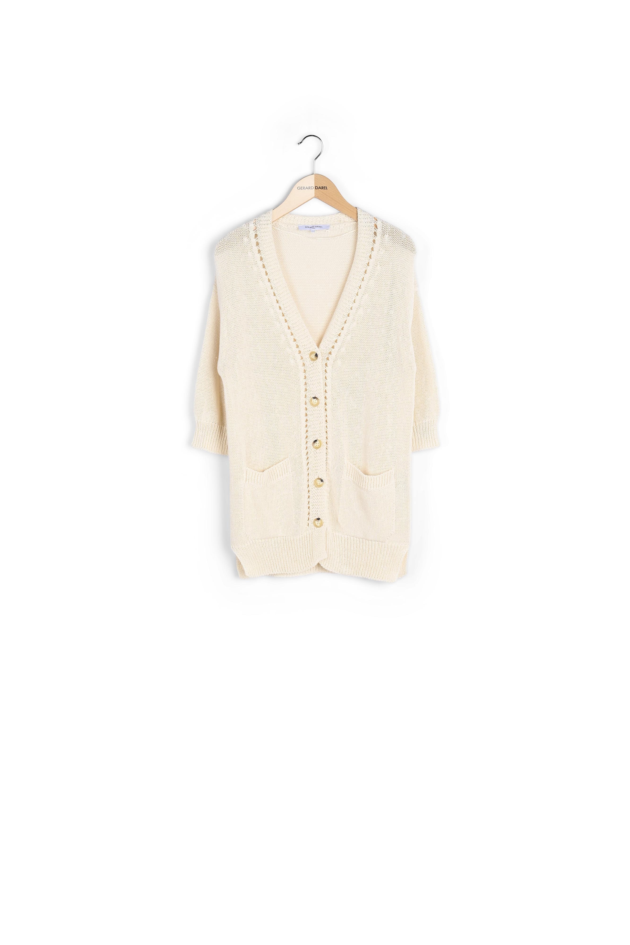 Gilet en coton organique - LANAELLE Gerard Darel seconde main photo 1