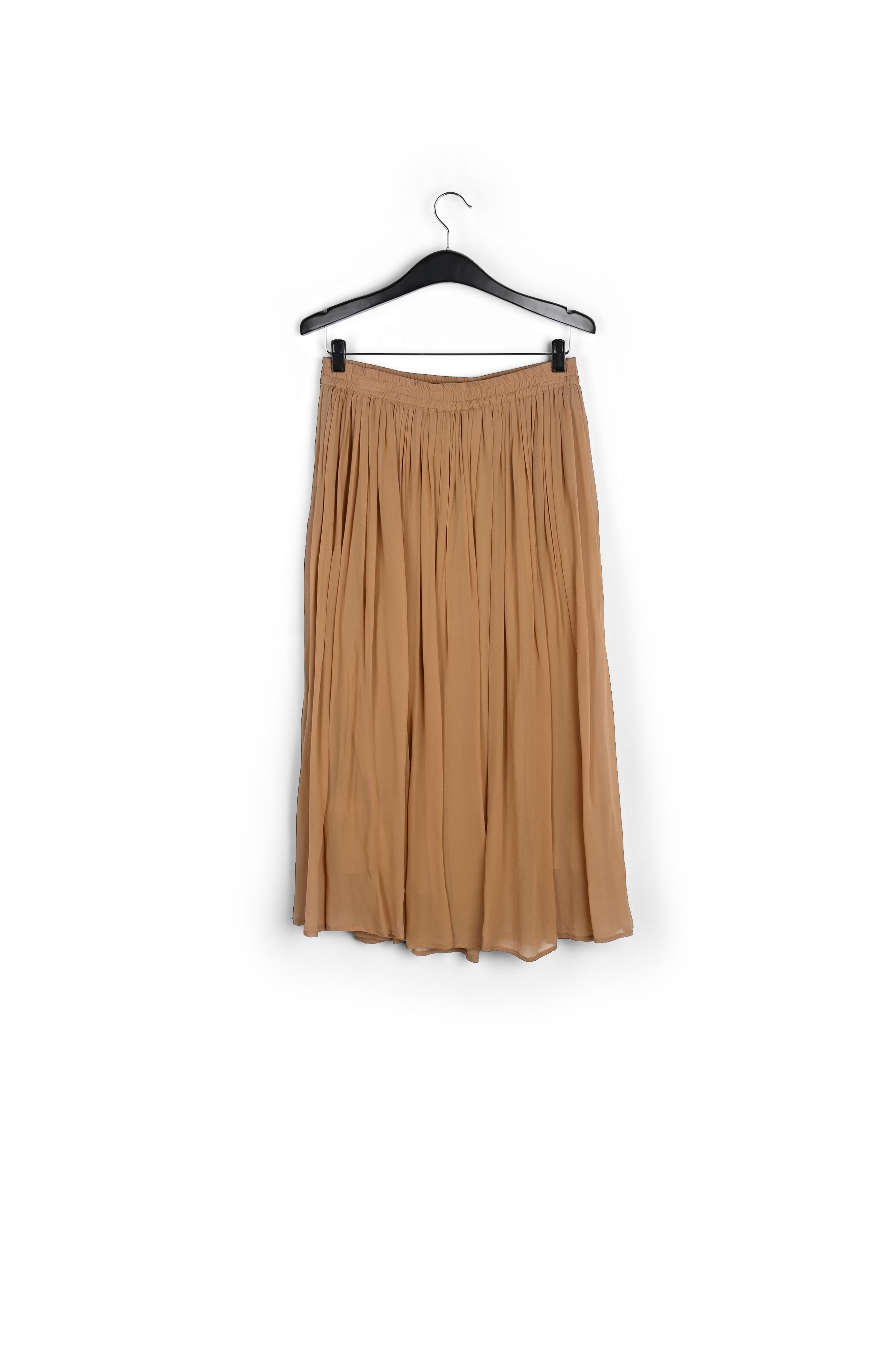 Jupe maxi beige foncé RE—SSENTIEL seconde main photo 2