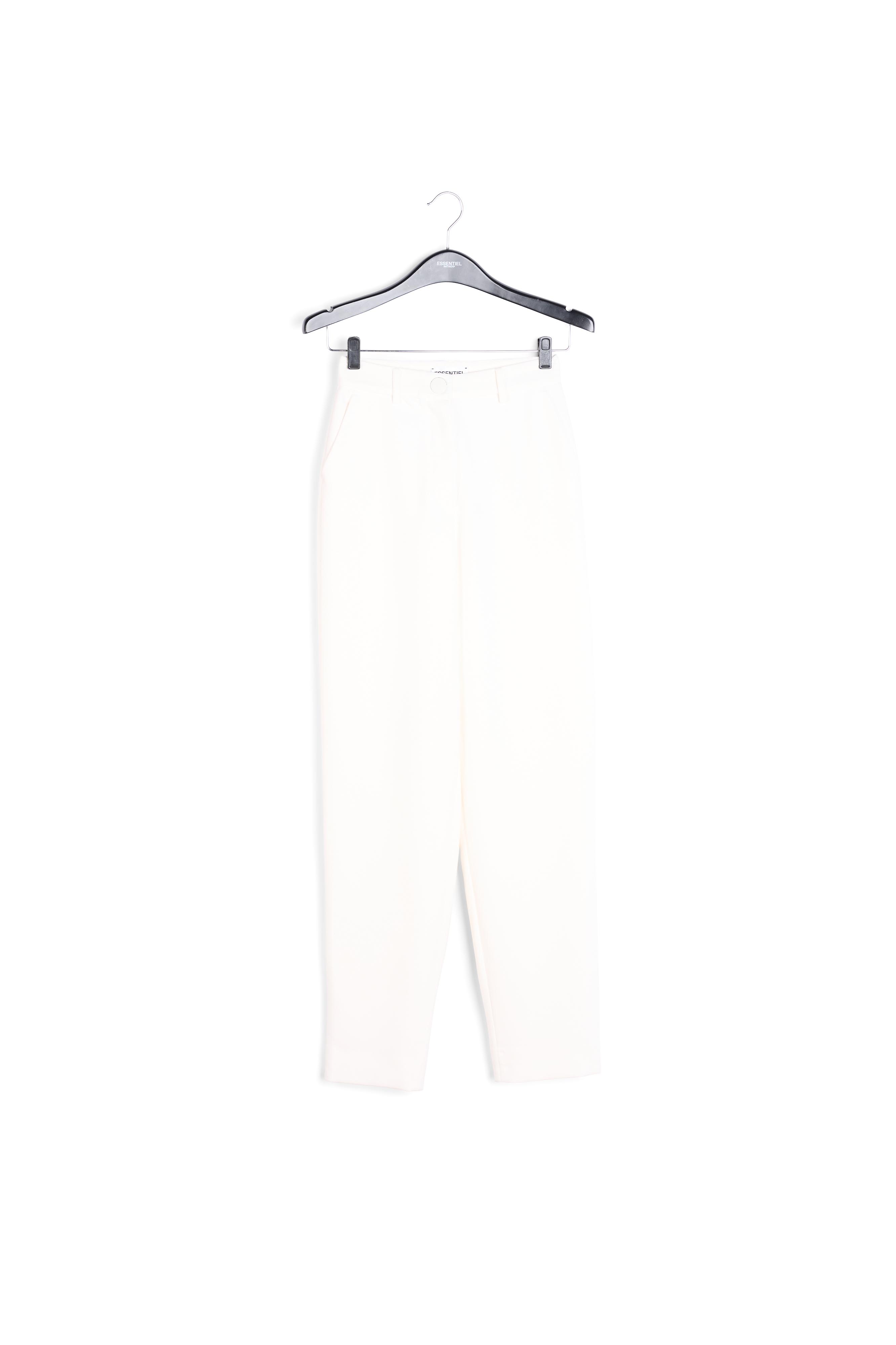 Off-white high-rise pants RE—SSENTIEL second-hand photo 1