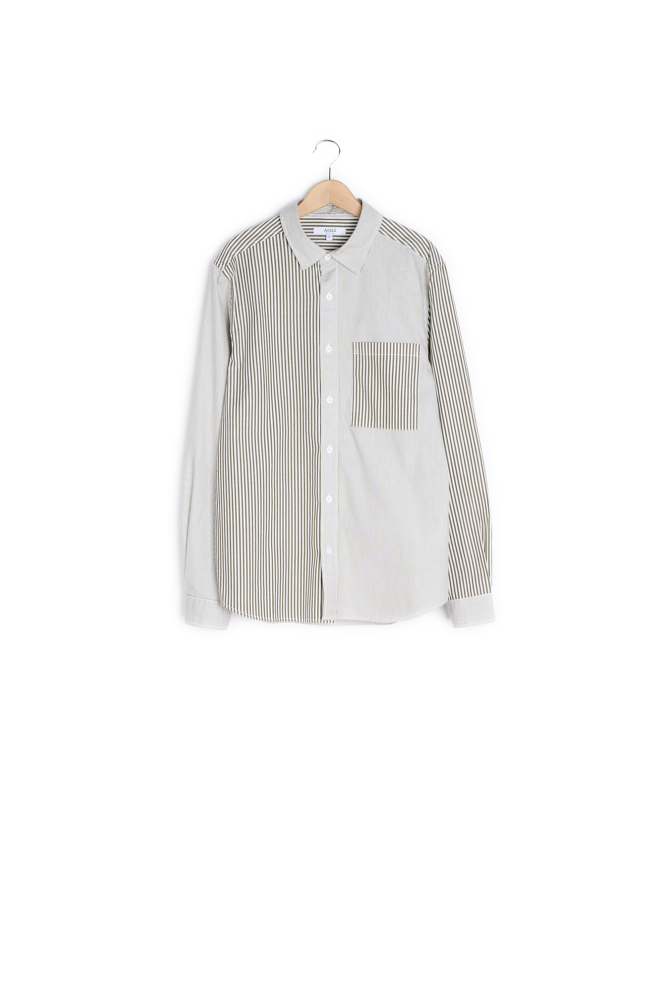 Chemise bicolore à rayures Aigle seconde main photo 1