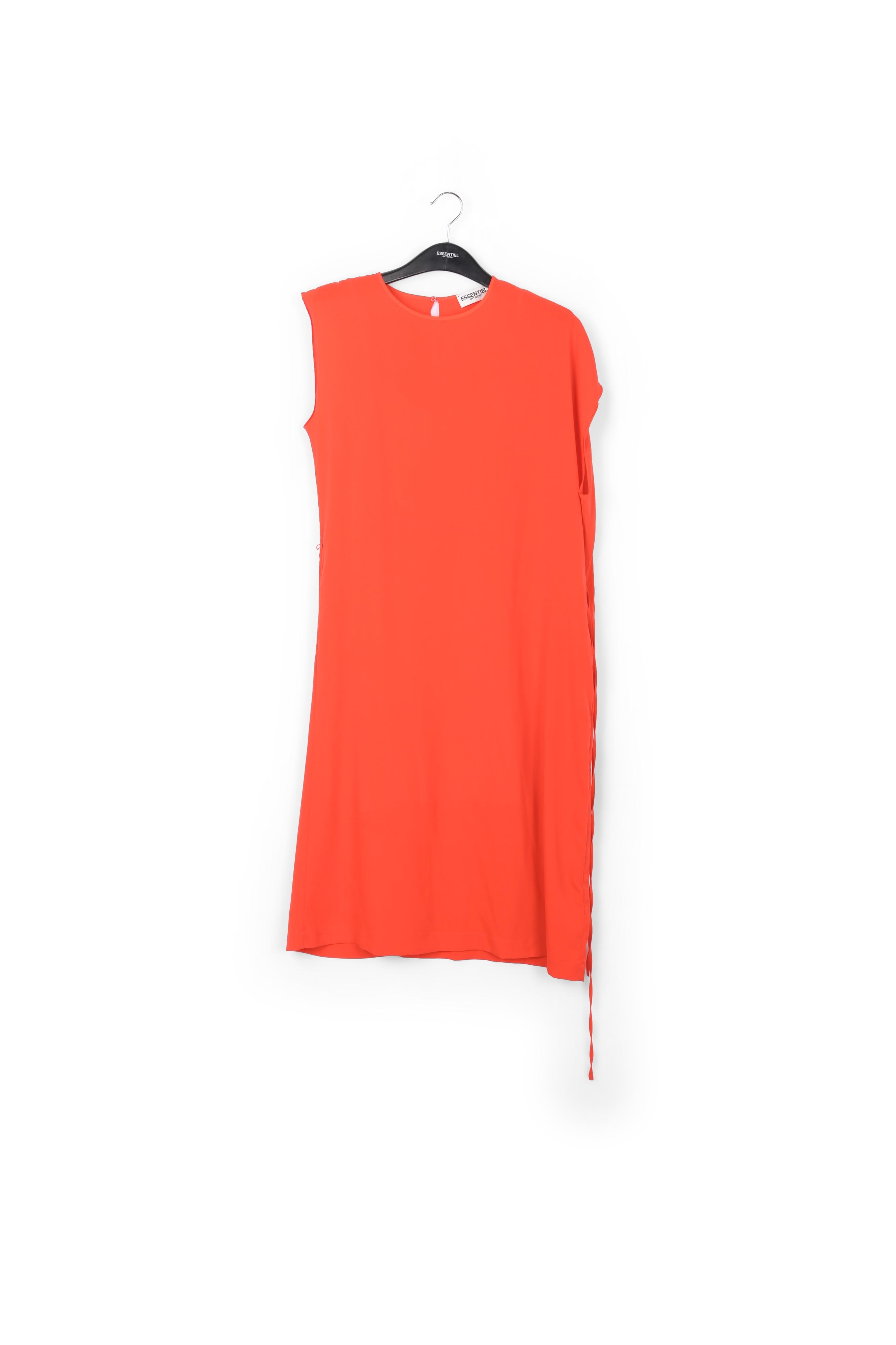 Robe rouge asymétrique RE—SSENTIEL seconde main photo 1
