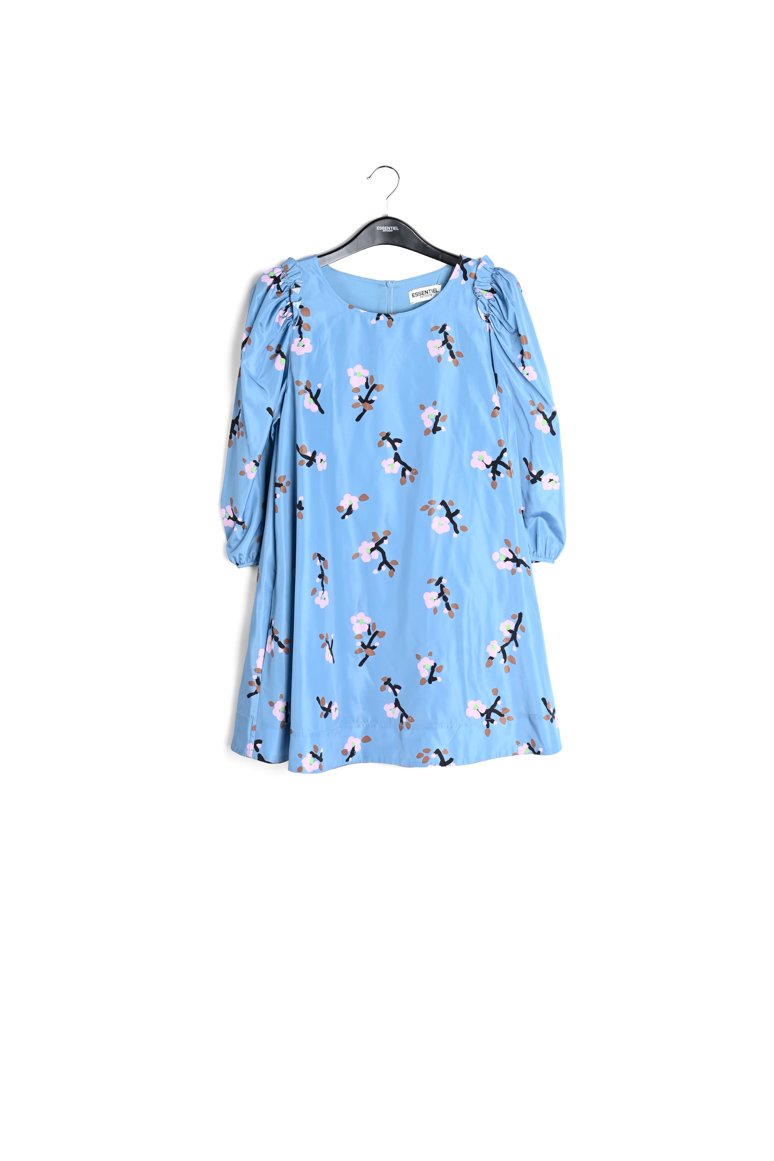 Light blue a-line mini dress RE—SSENTIEL second-hand photo 1
