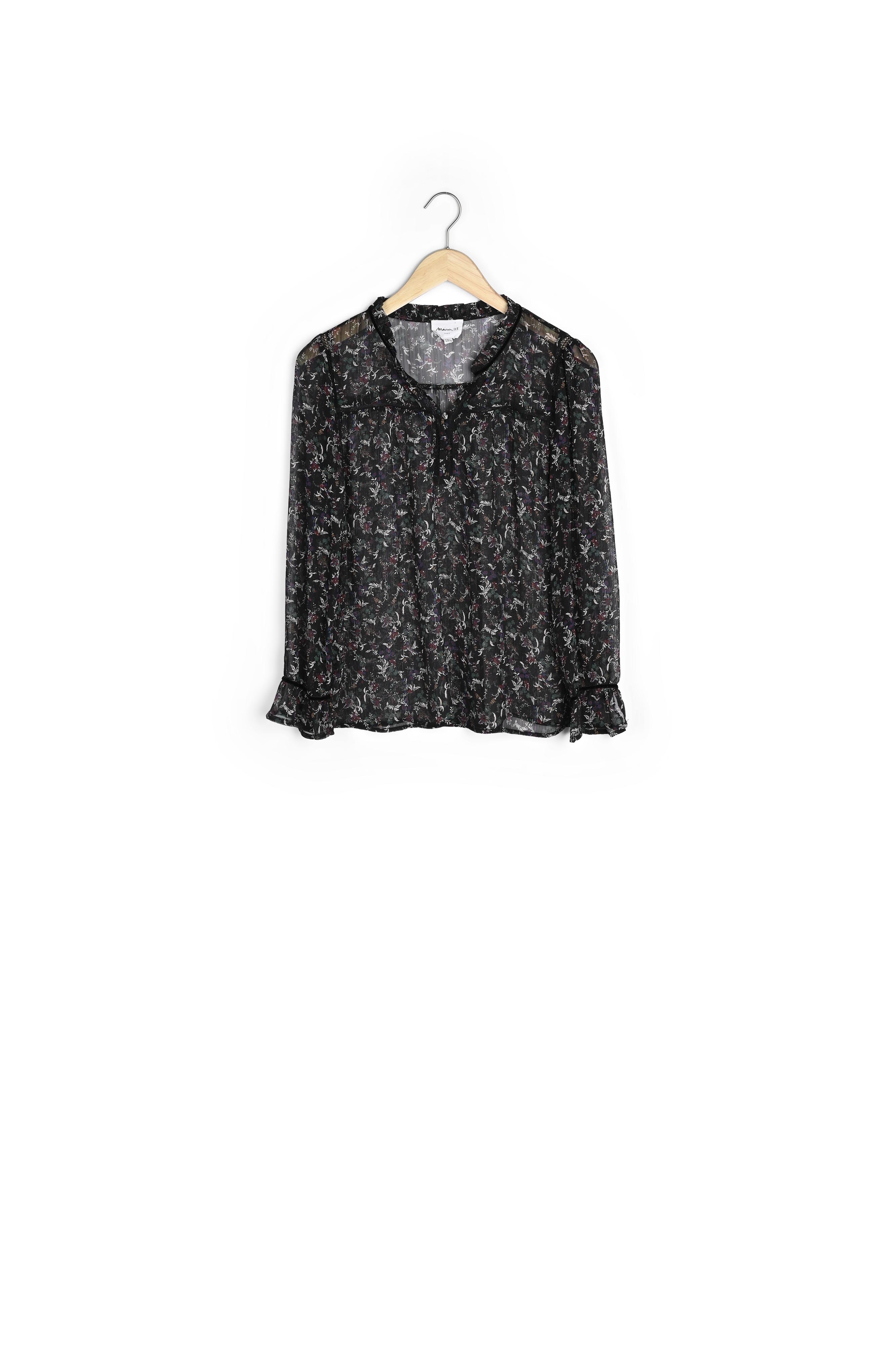 Blouse imprimé fleuri Marcelline Maison 123 seconde main photo 3