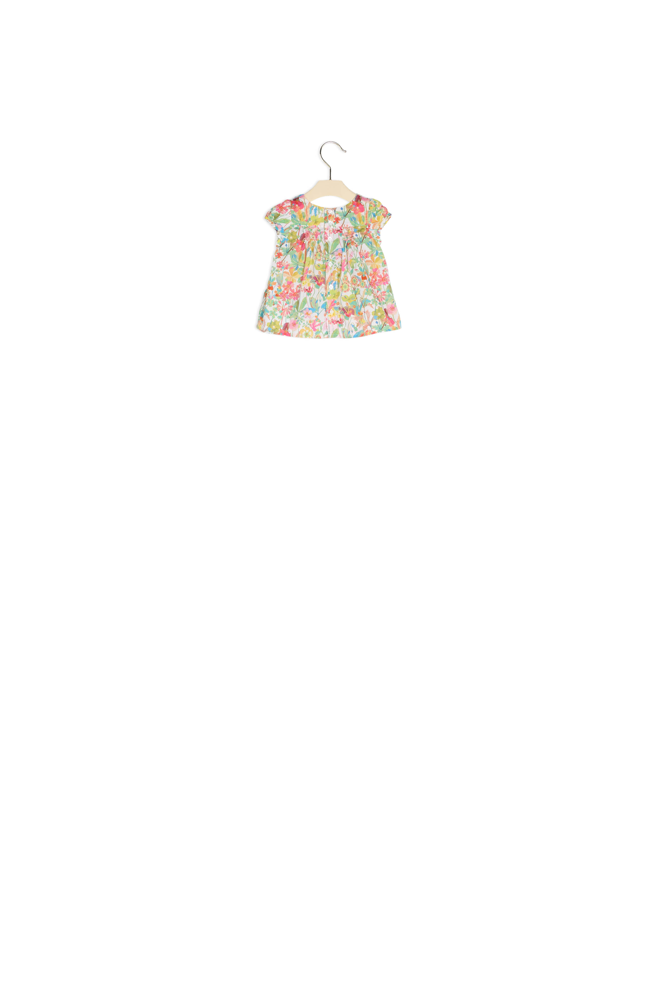Blouse Nizon imprimée Liberty Bonpoint Vintage seconde main photo 2