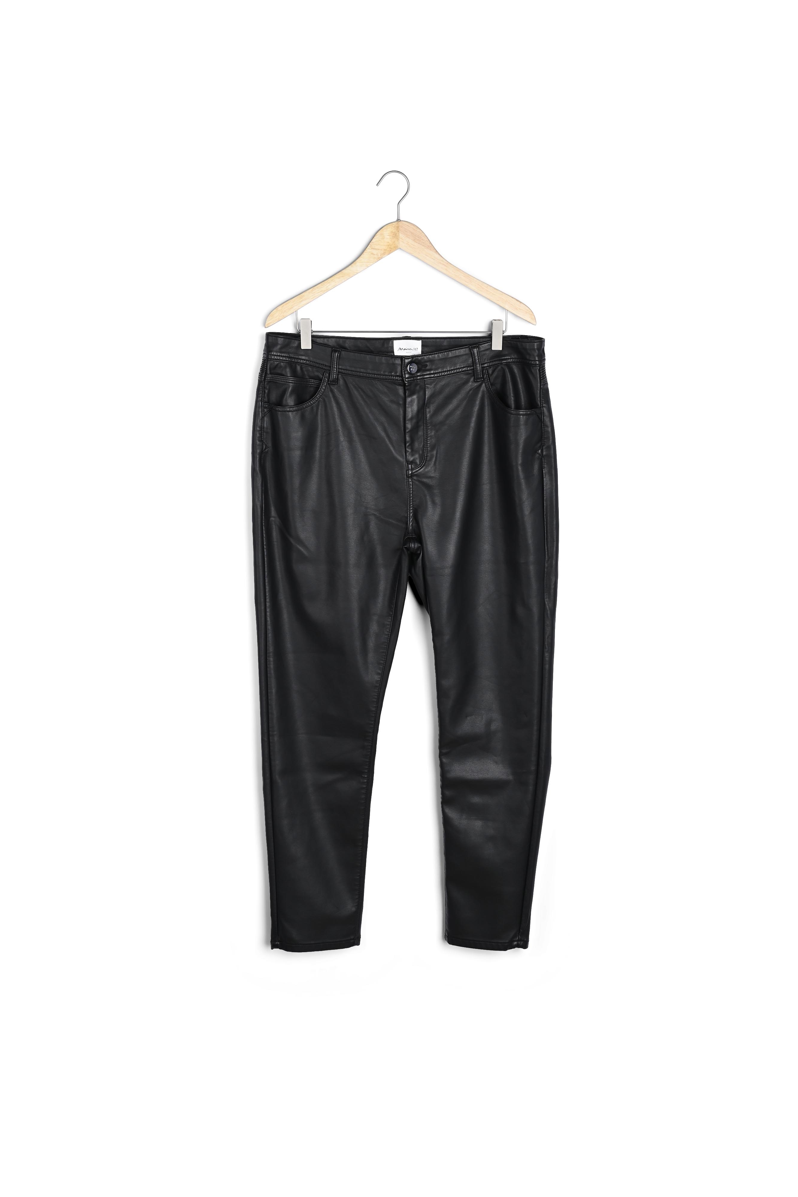 Pantalon faux cuir slim Malice Maison 123 seconde main photo 2