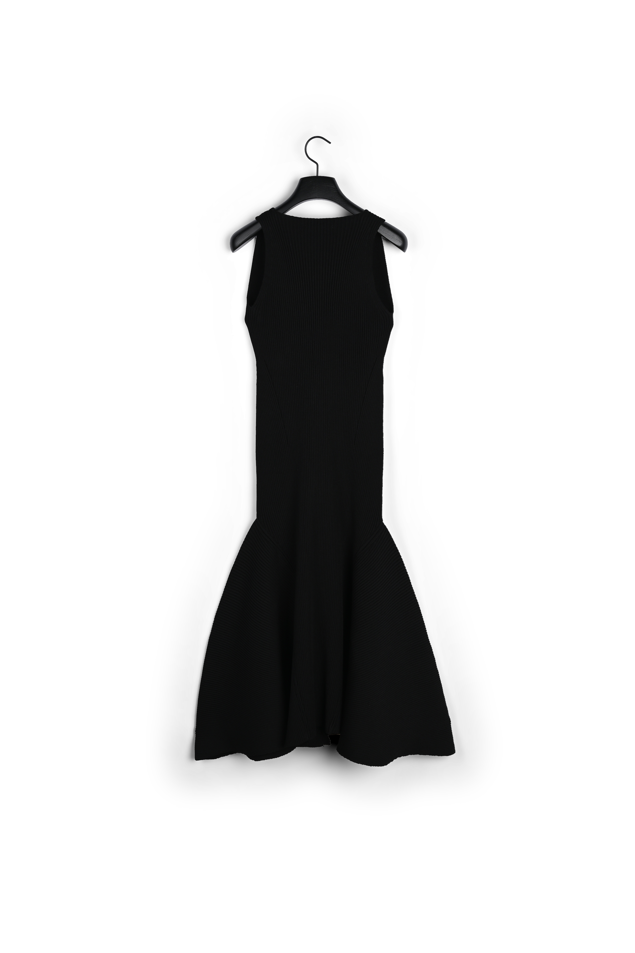 Sleeveless ribbed dress