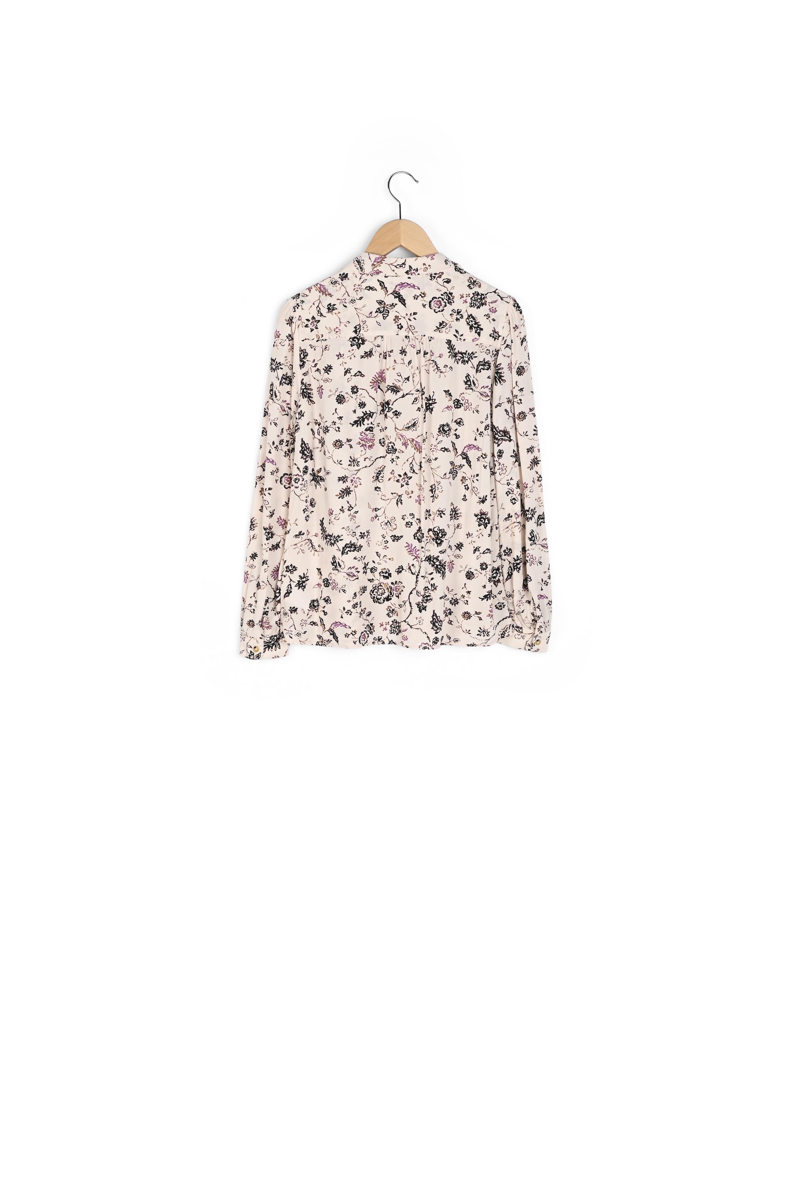 Chemise en soie fleuri - CARA Gerard Darel seconde main photo 2